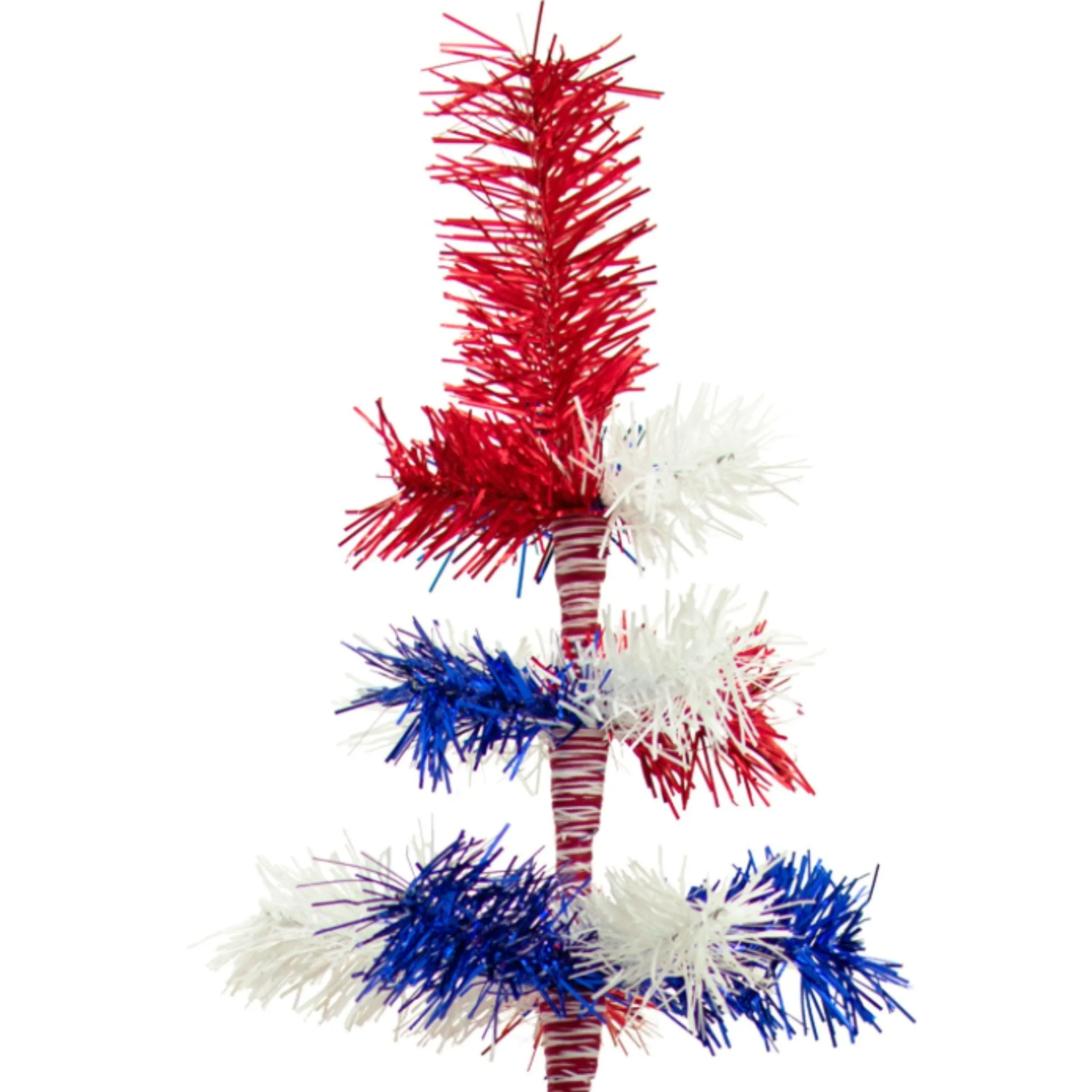 4th Of July Mixed Tinsel Trees