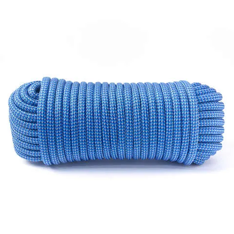 Ace 1/2 in. D X 100 ft. L Blue Diamond Braided Poly Rope