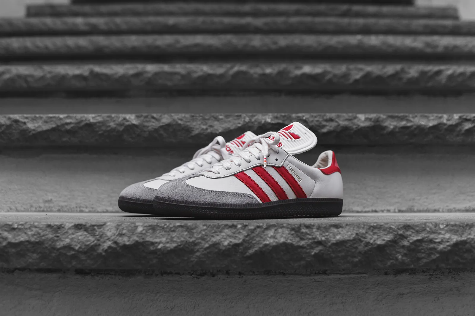 adidas Originals Samba OG - Ivory / Crimson