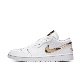 Air Jordan 1 Low SE 'White/Metallic Gold'