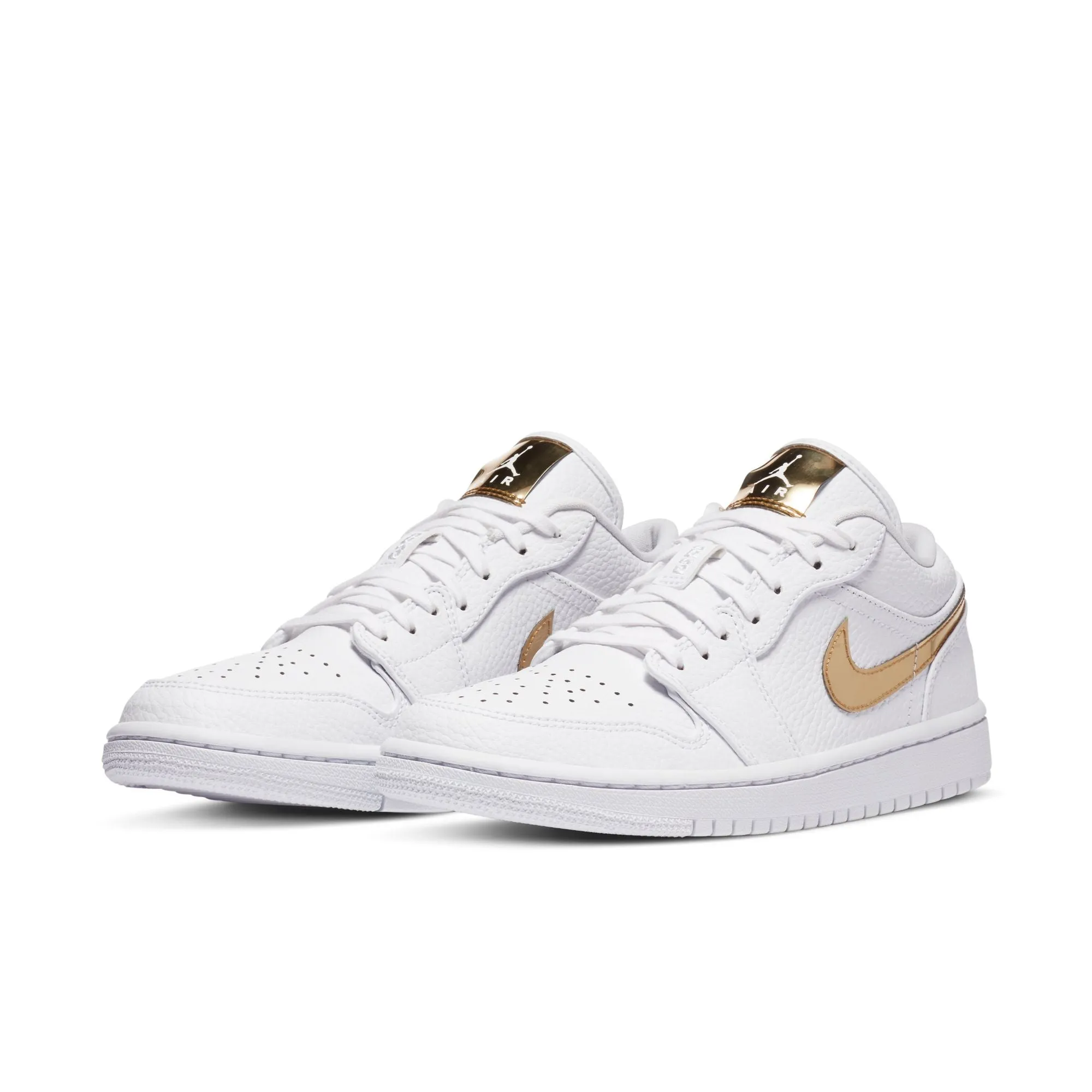 Air Jordan 1 Low SE 'White/Metallic Gold'