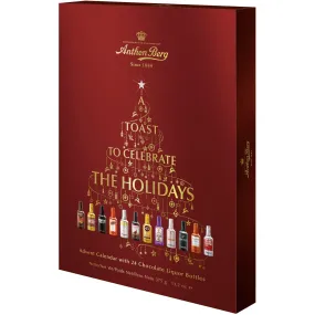 Anthon Berg Liquor Filled Chocolate Bottles Advent Calendar