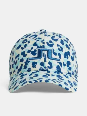 Arlene Cap / Leopard Aruba Blue