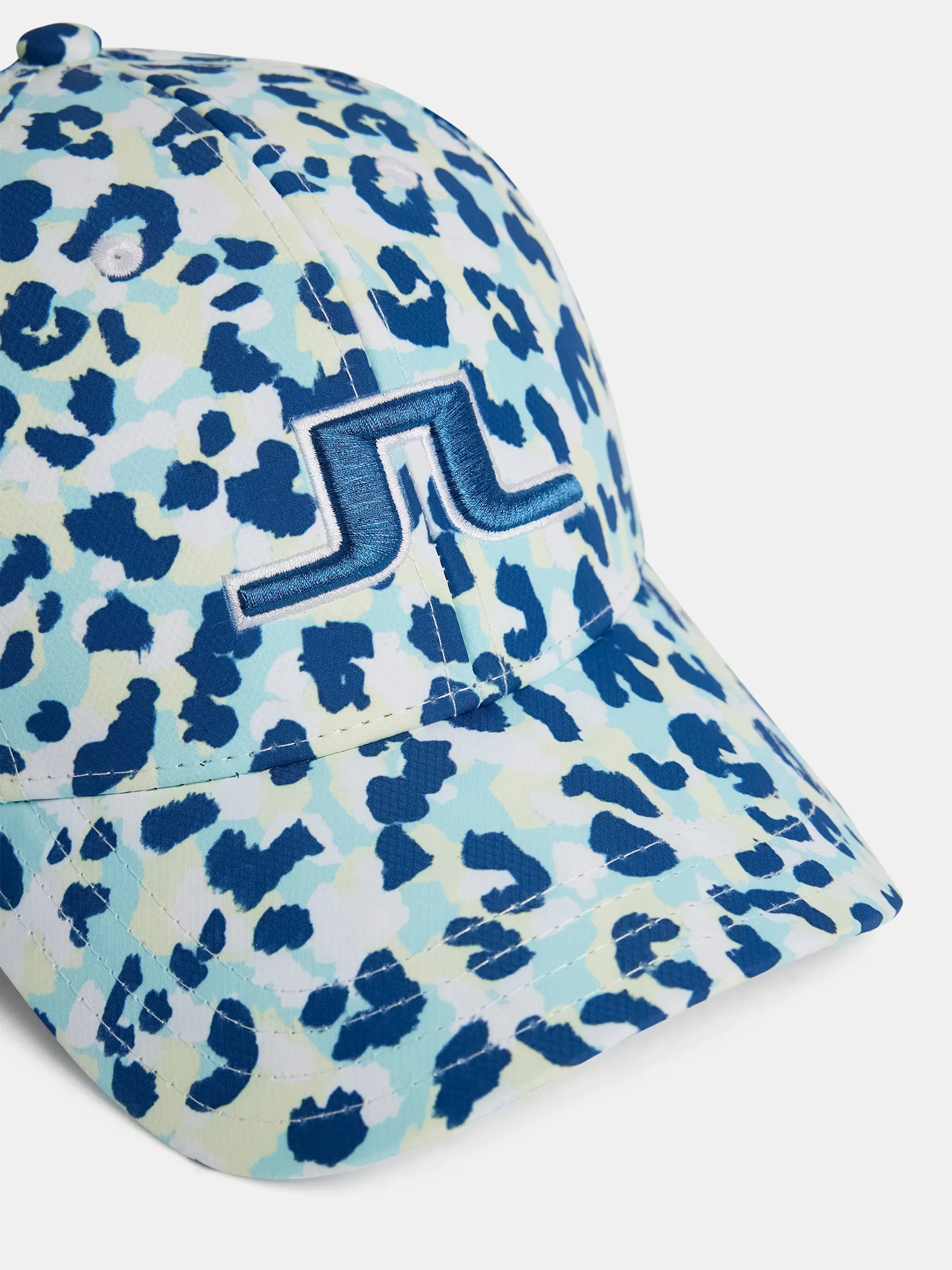 Arlene Cap / Leopard Aruba Blue