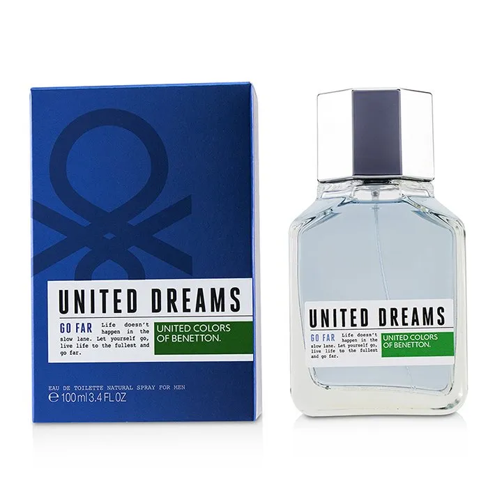 Benetton United Dreams Go Far Eau De Toilette Spray 100ml/3.4oz