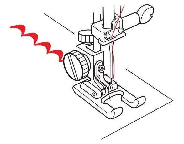 Bernette Open Embroidery Foot b37/b38