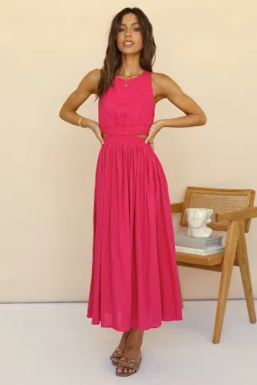 Best With Time Maxi Dress Pink