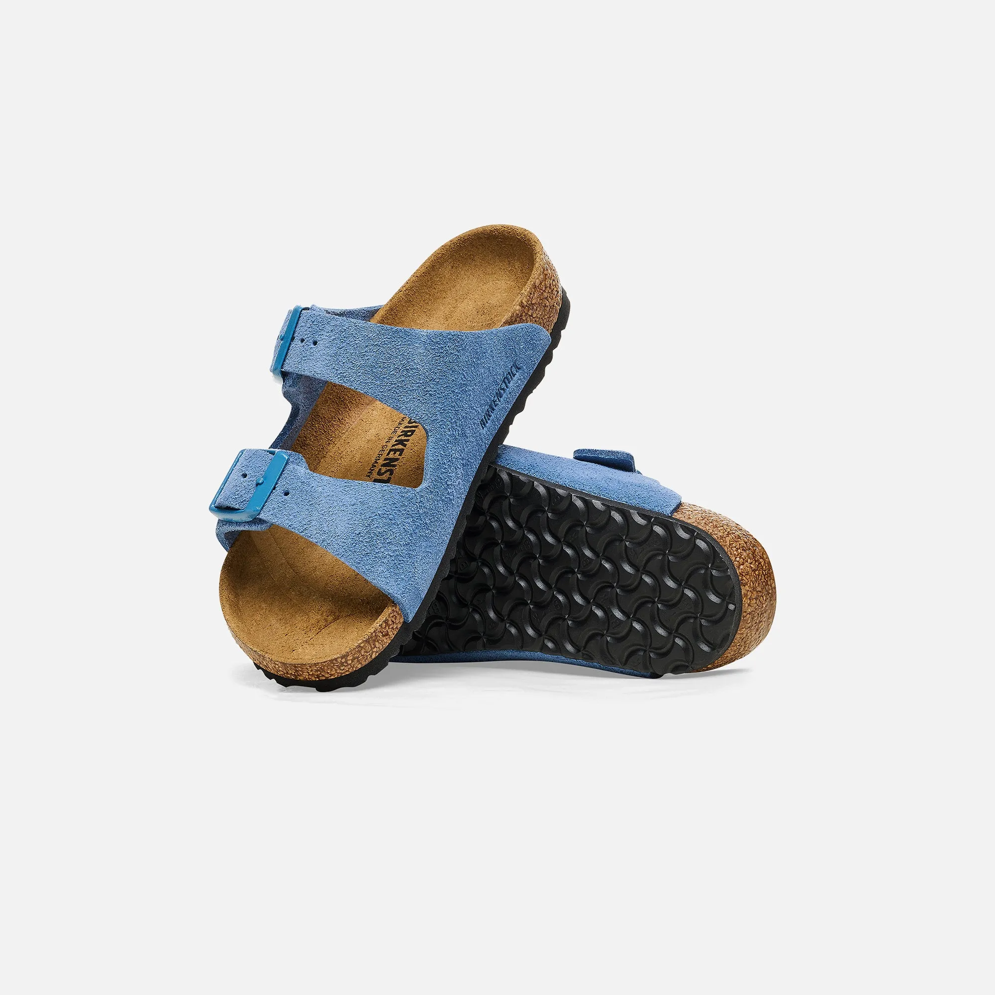 Birkenstock Kids Arizona Suede - Elemental Blue