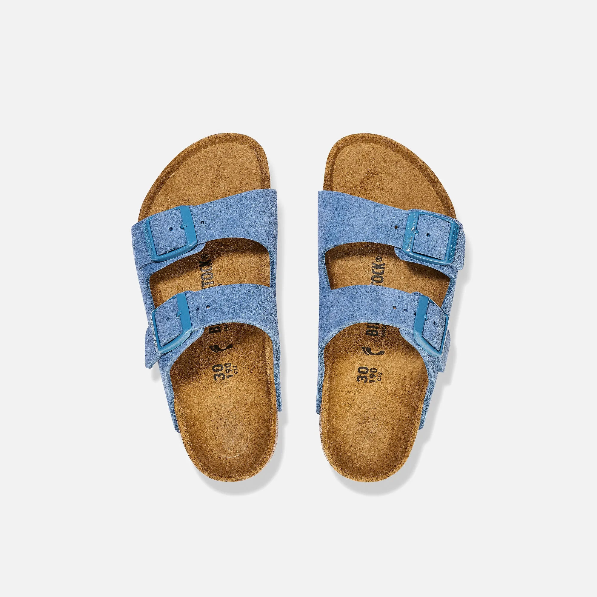 Birkenstock Kids Arizona Suede - Elemental Blue