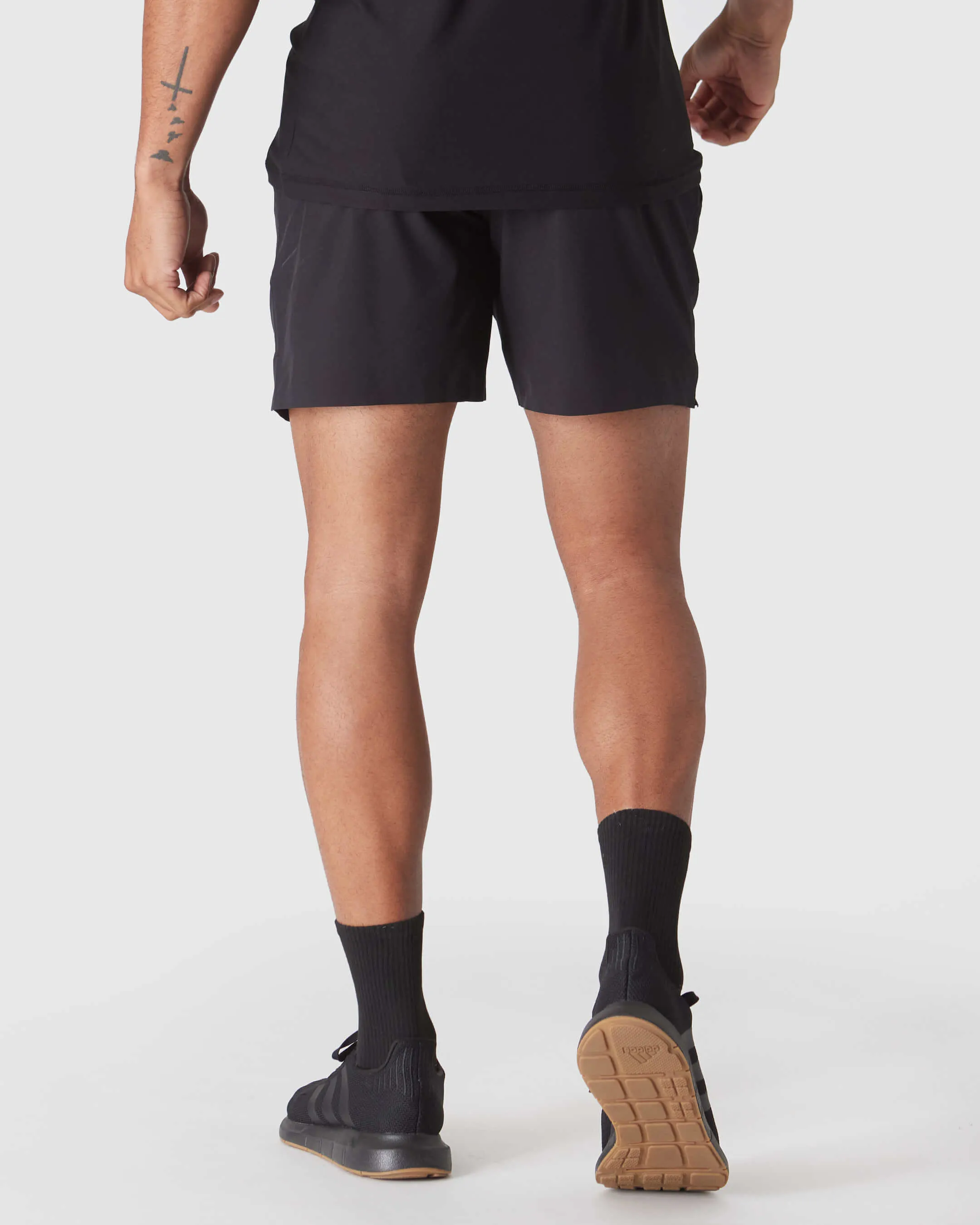 Black 7 2-in-1 Training Shorts