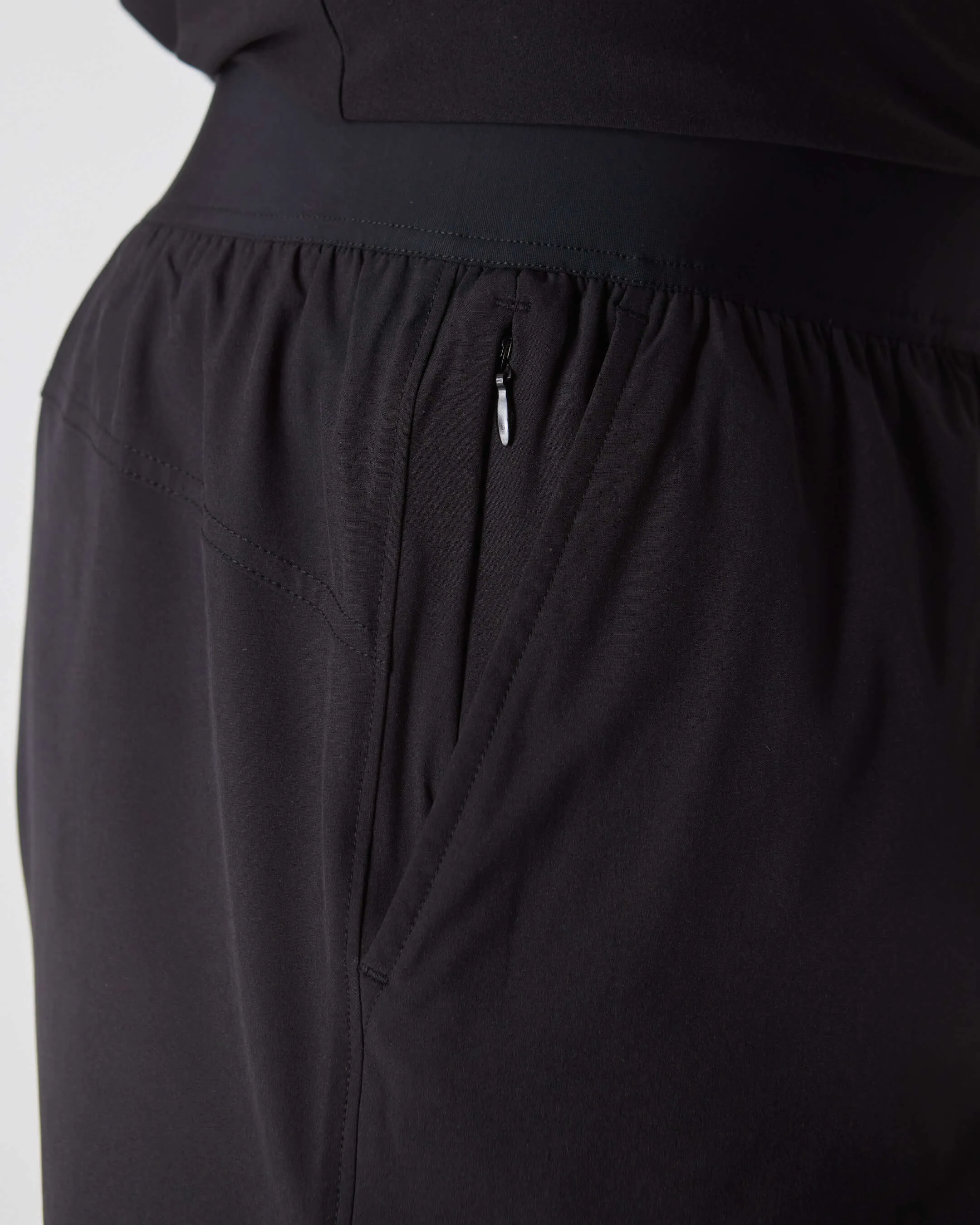 Black 7 2-in-1 Training Shorts