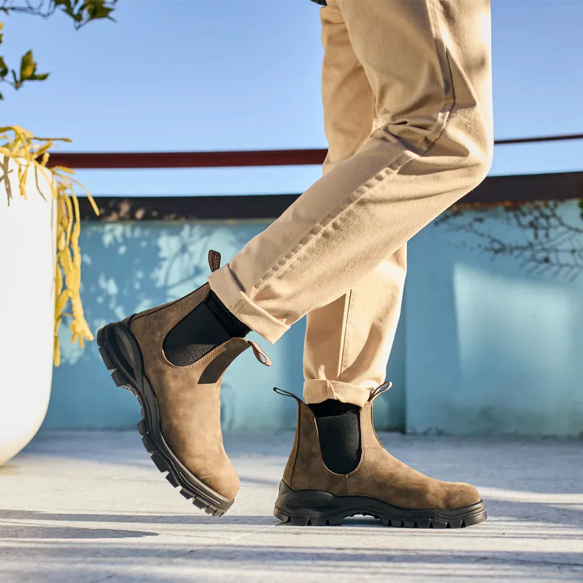 Blundstone 2239 Rustic Brown Lug Boots