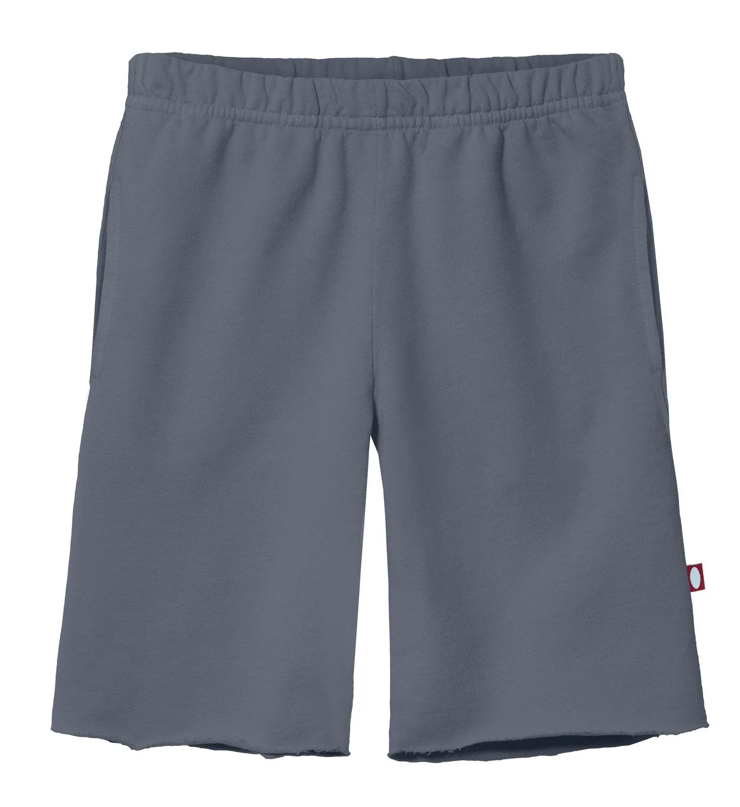 Boys Amazingly Soft Cotton Lightweight Fleece Shorts | Concrete