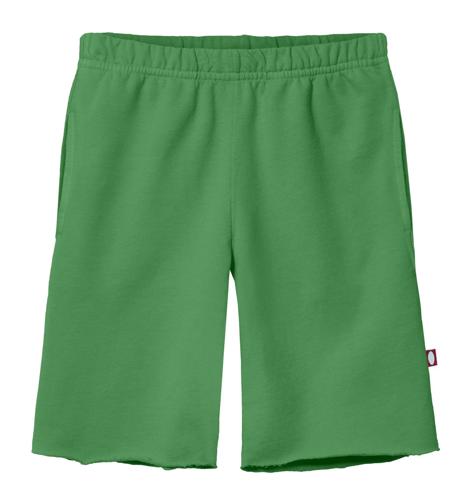 Boys Amazingly Soft Cotton Lightweight Fleece Shorts | Elf Green