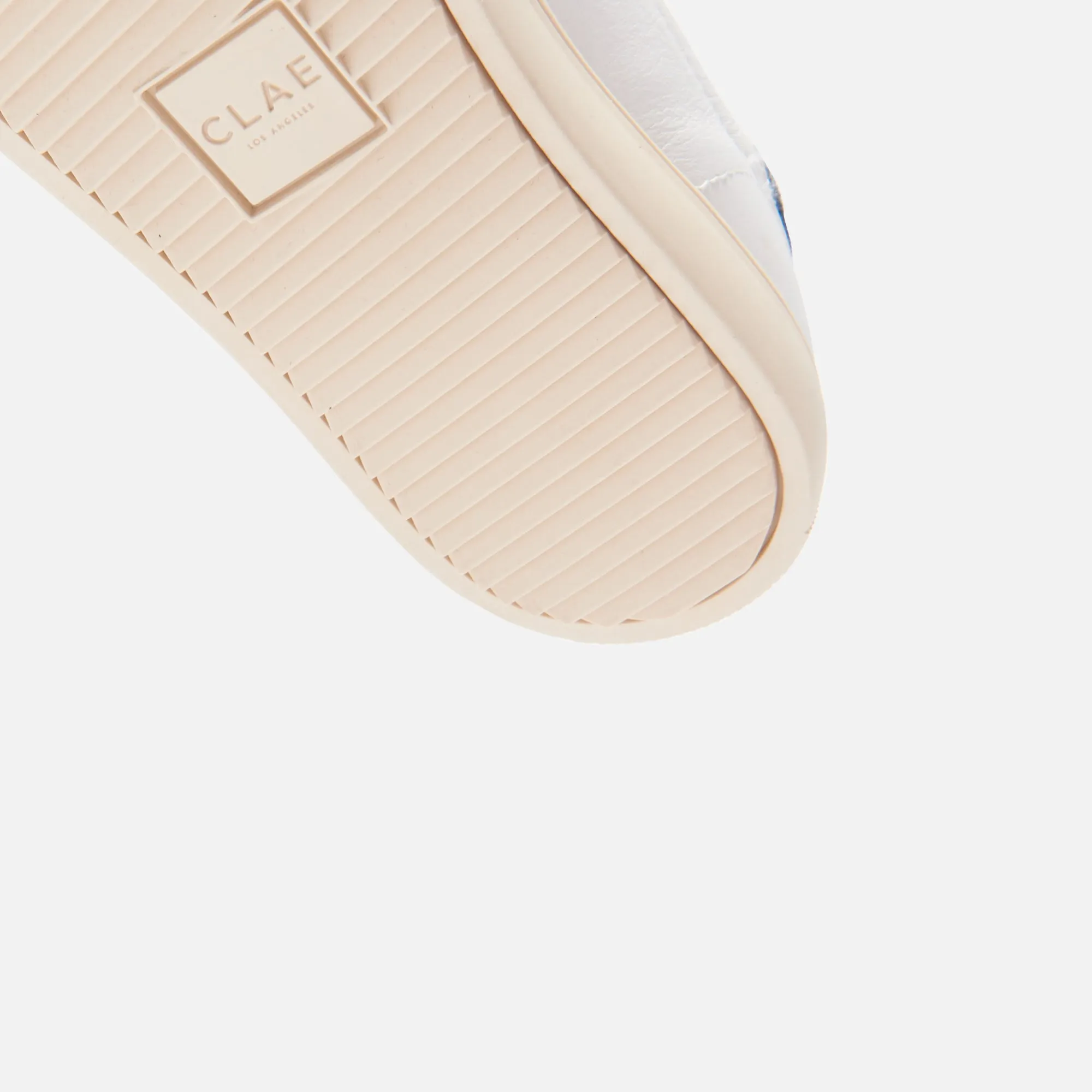 Clae Noah Milled Leather - White