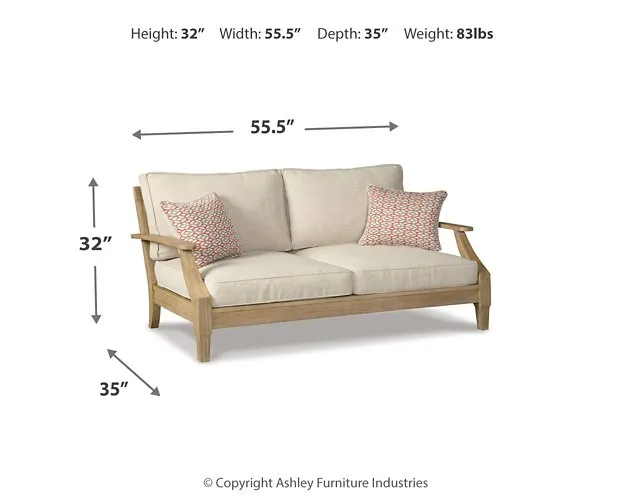 Clare View Loveseat with Cushion