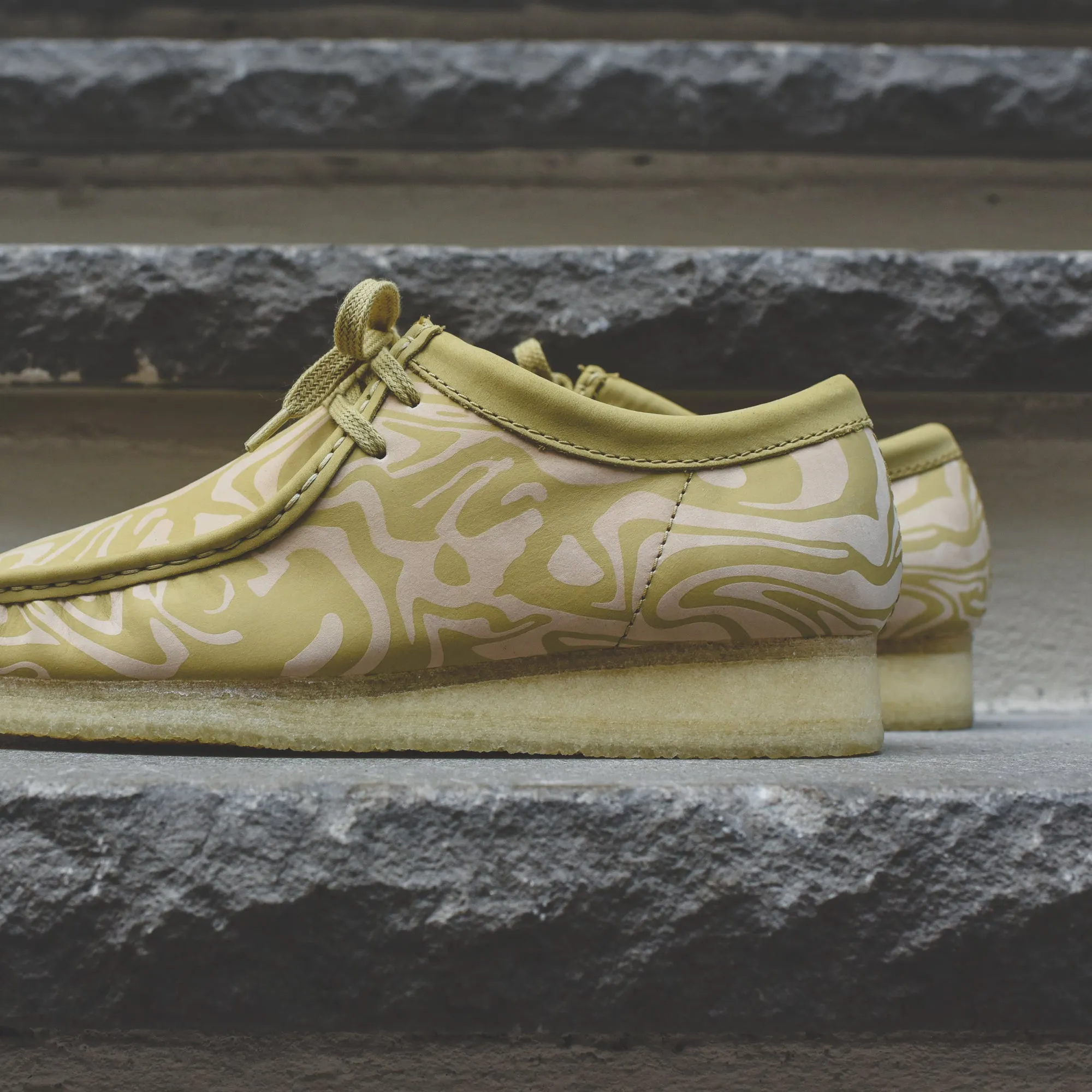 Clarks x Wu Tang Wallabee Low - Maple / Multi