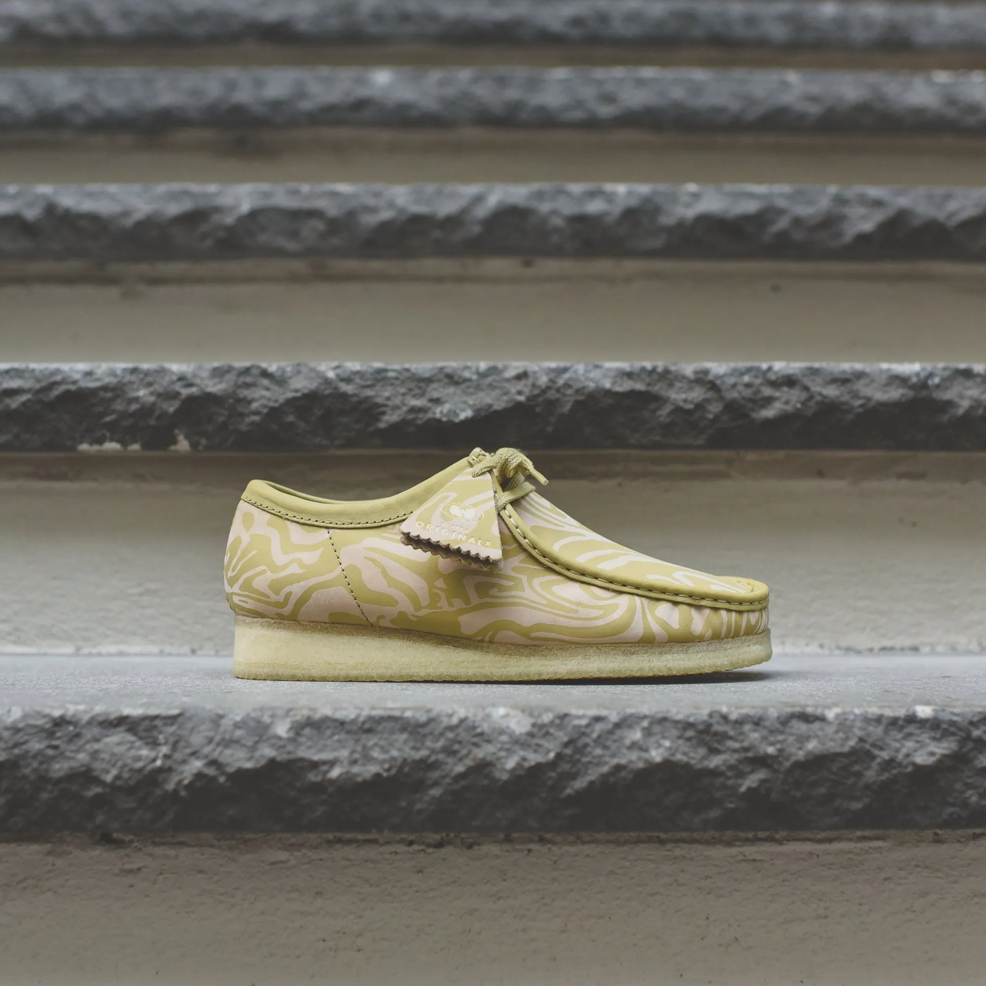 Clarks x Wu Tang Wallabee Low - Maple / Multi