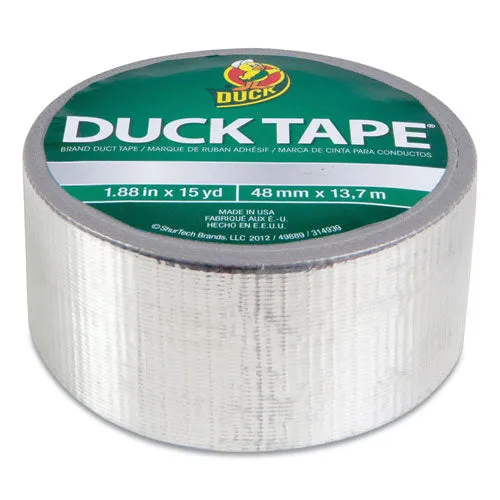 Colored Duct Tape, 3 Core, 1.88 X 10 Yds, Chrome