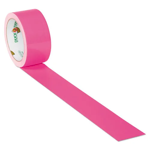 Colored Duct Tape, 3 Core, 1.88 X 15 Yds, Neon Pink