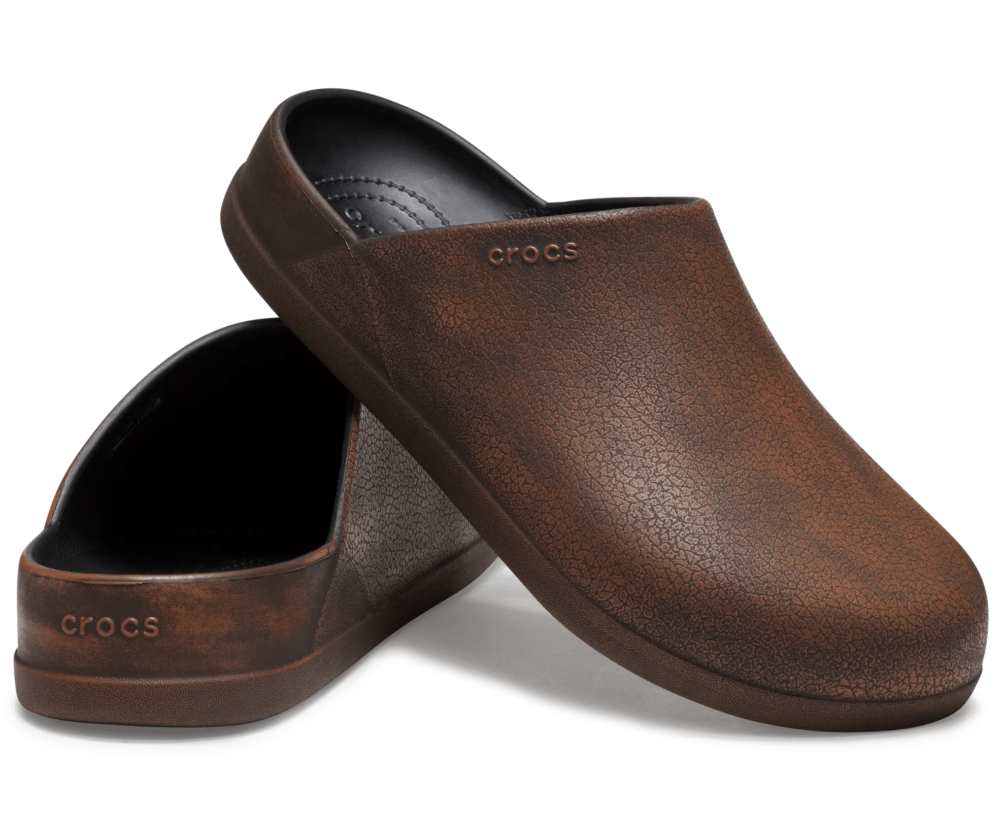 Crocs Unisex Dylan Burnished Clog - Mocha