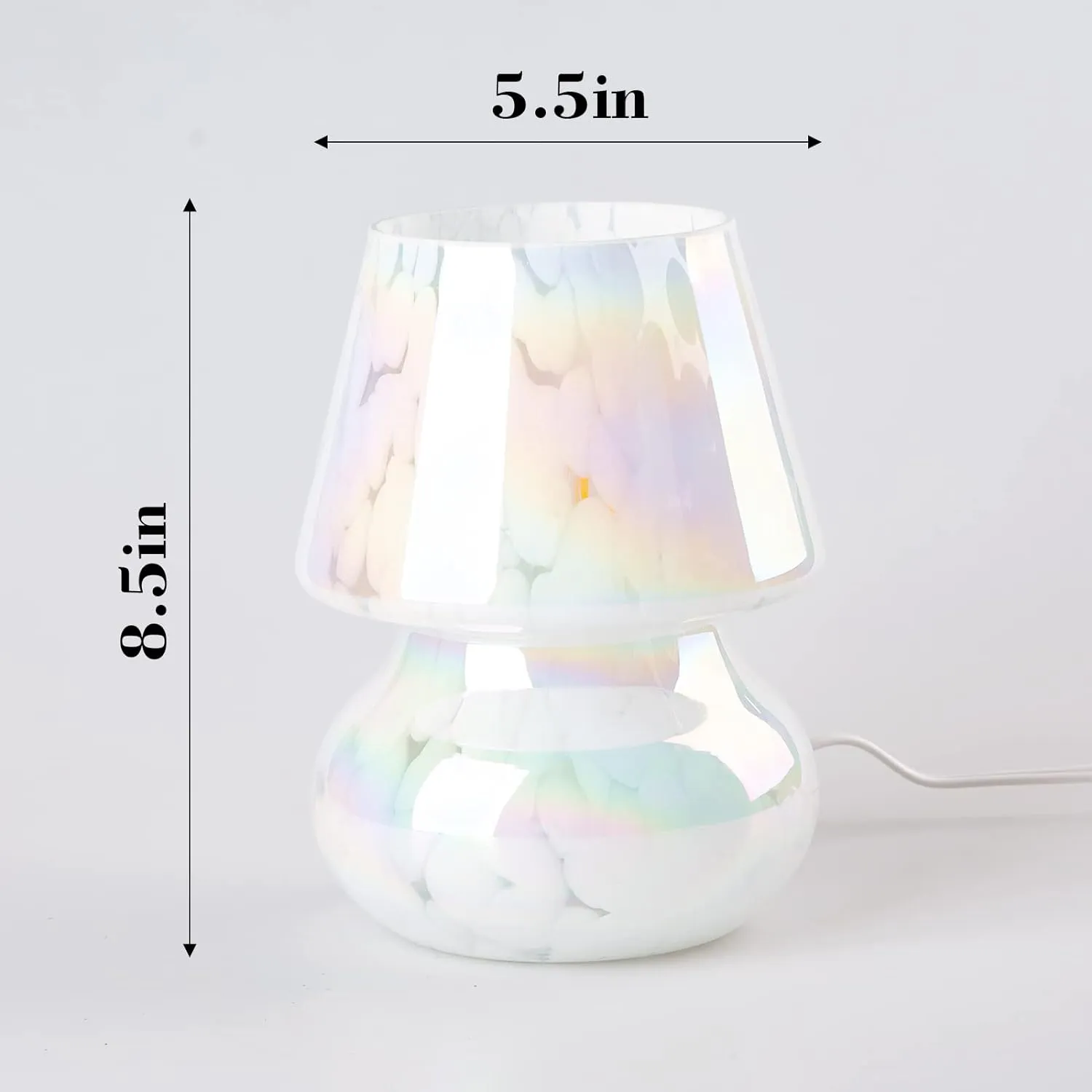 Cute Small Night Light, Mushroom Decor Light for Ambient