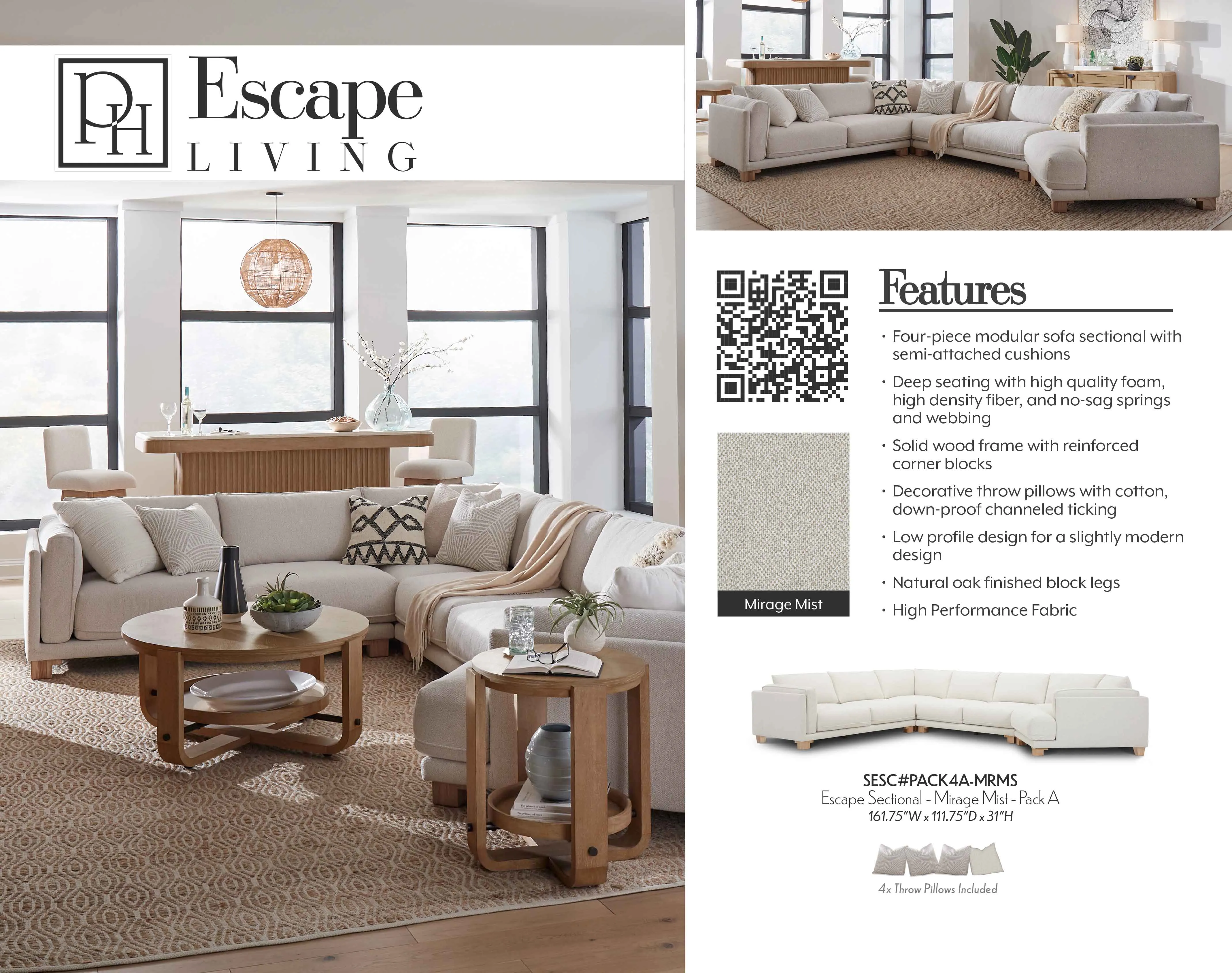 ESCAPE - MIRAGE MIST 4pc Package A (921,915,920,950)