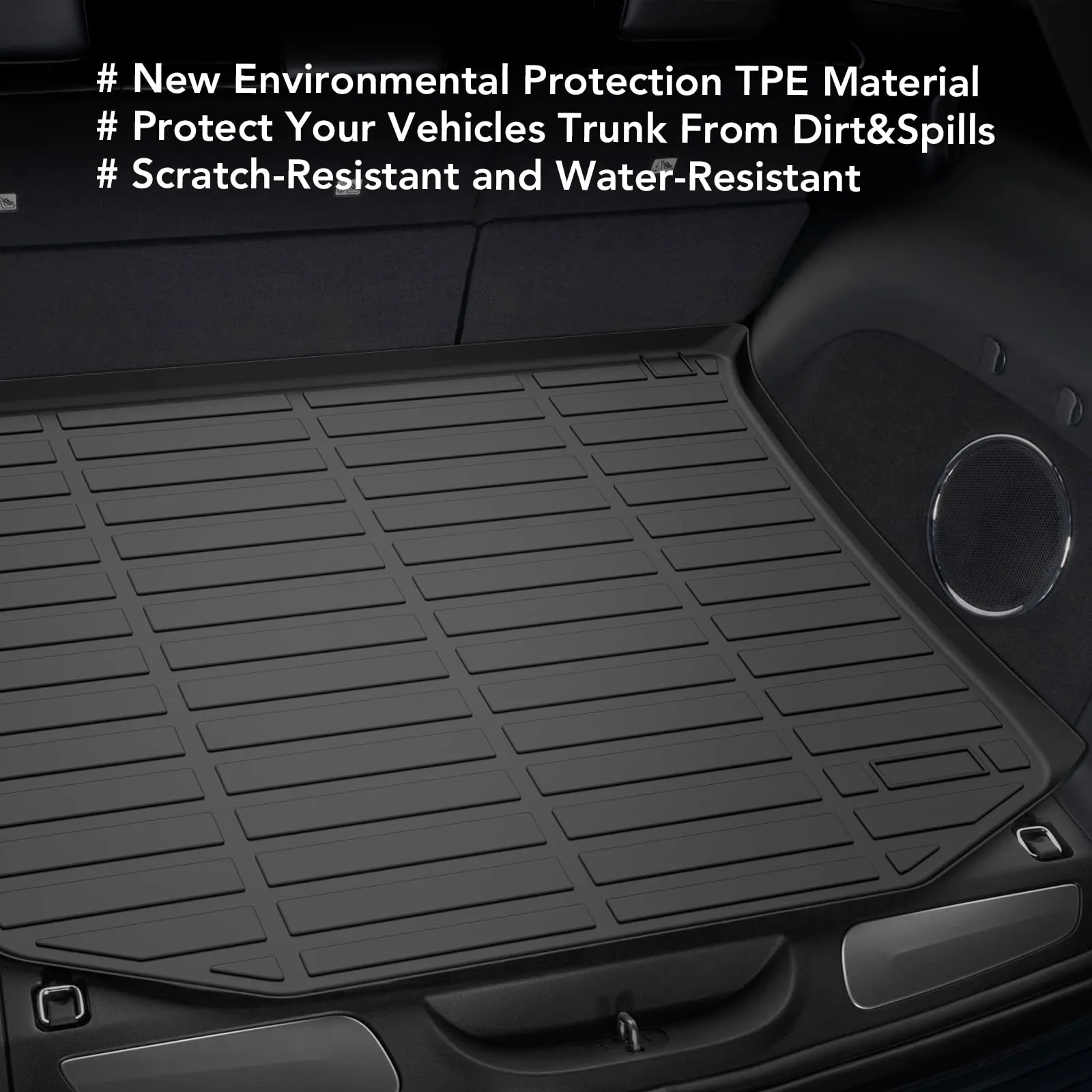 GARVEE Floor Mats for Ford Fusion 2017-2020, Premium All Weather Anti-Slip Waterproof Floor Liners Car Interior Accessories