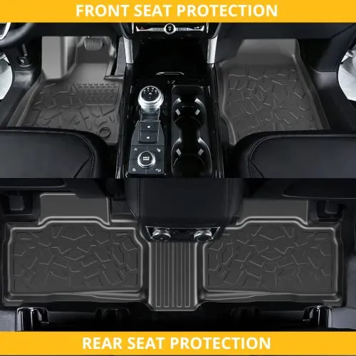 GARVEE Floor Mats for Hyundai Ioniq 5 2022-2023, Premium All Weather Anti-Slip Waterproof Floor Liners Car Interior Accessories