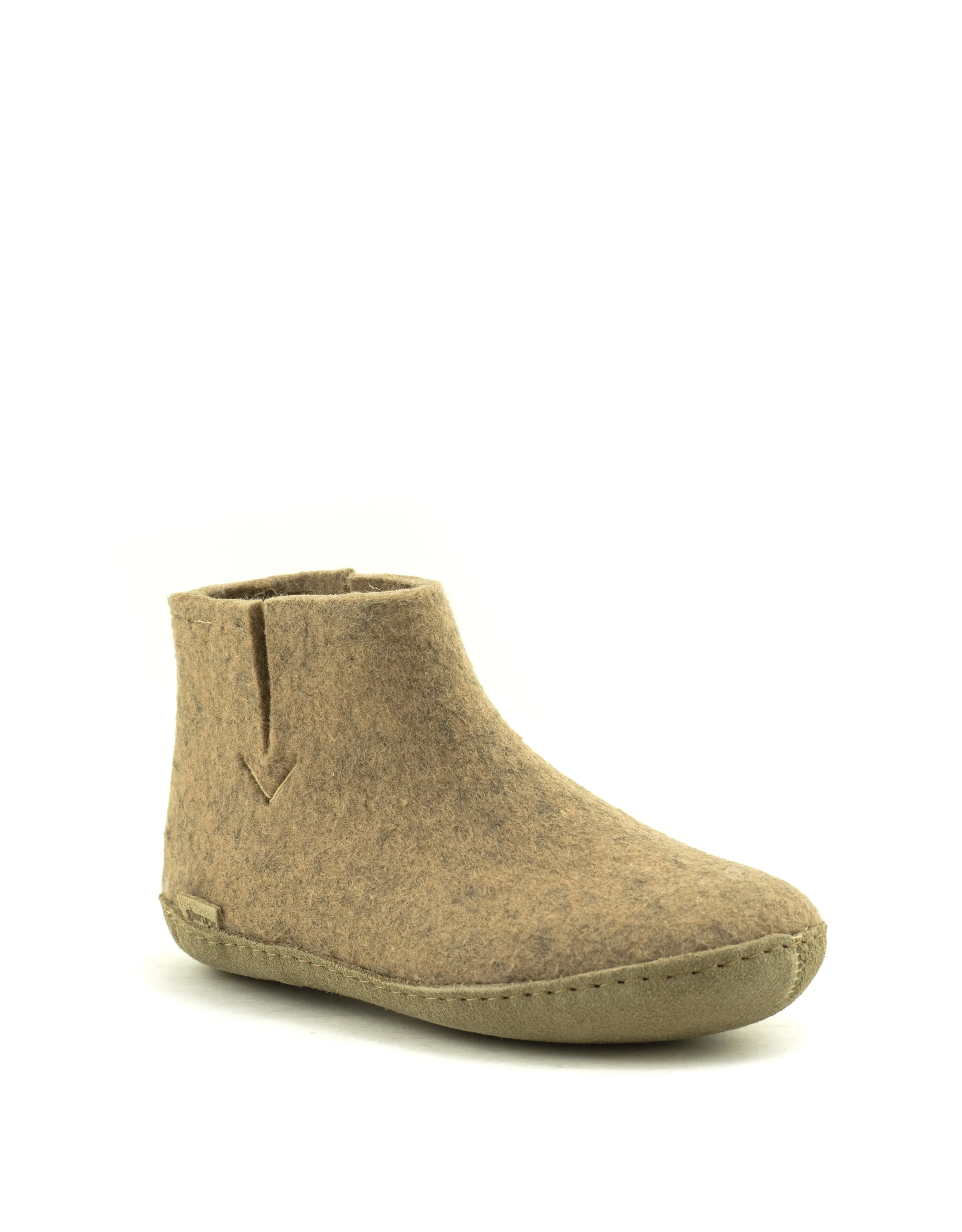 Glerups — Boot Leather Sole-Sand