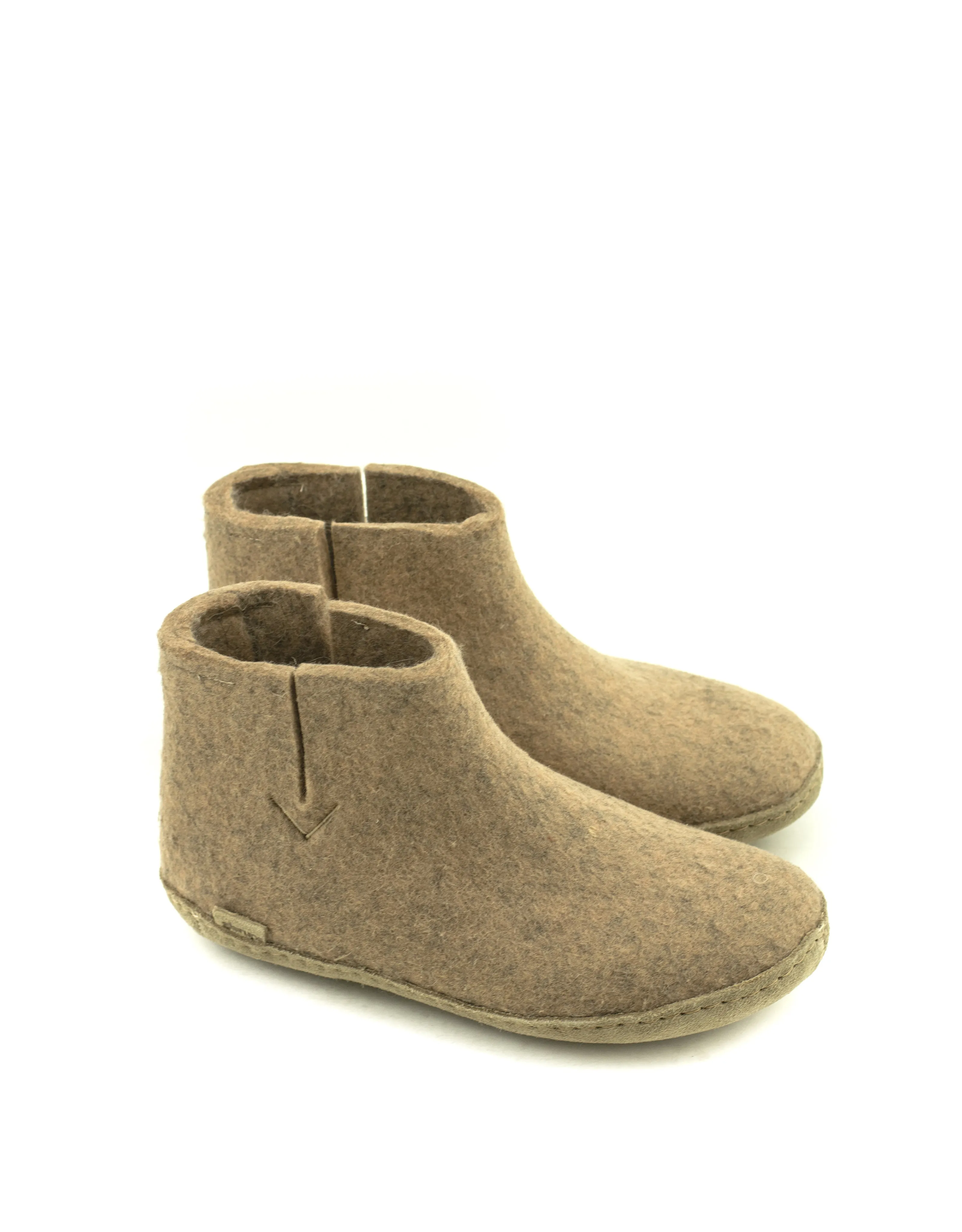 Glerups — Boot Leather Sole-Sand