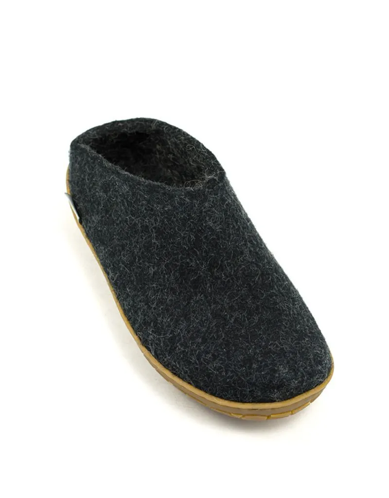 Glerups — Slip-on Rubber Sole - Charcoal