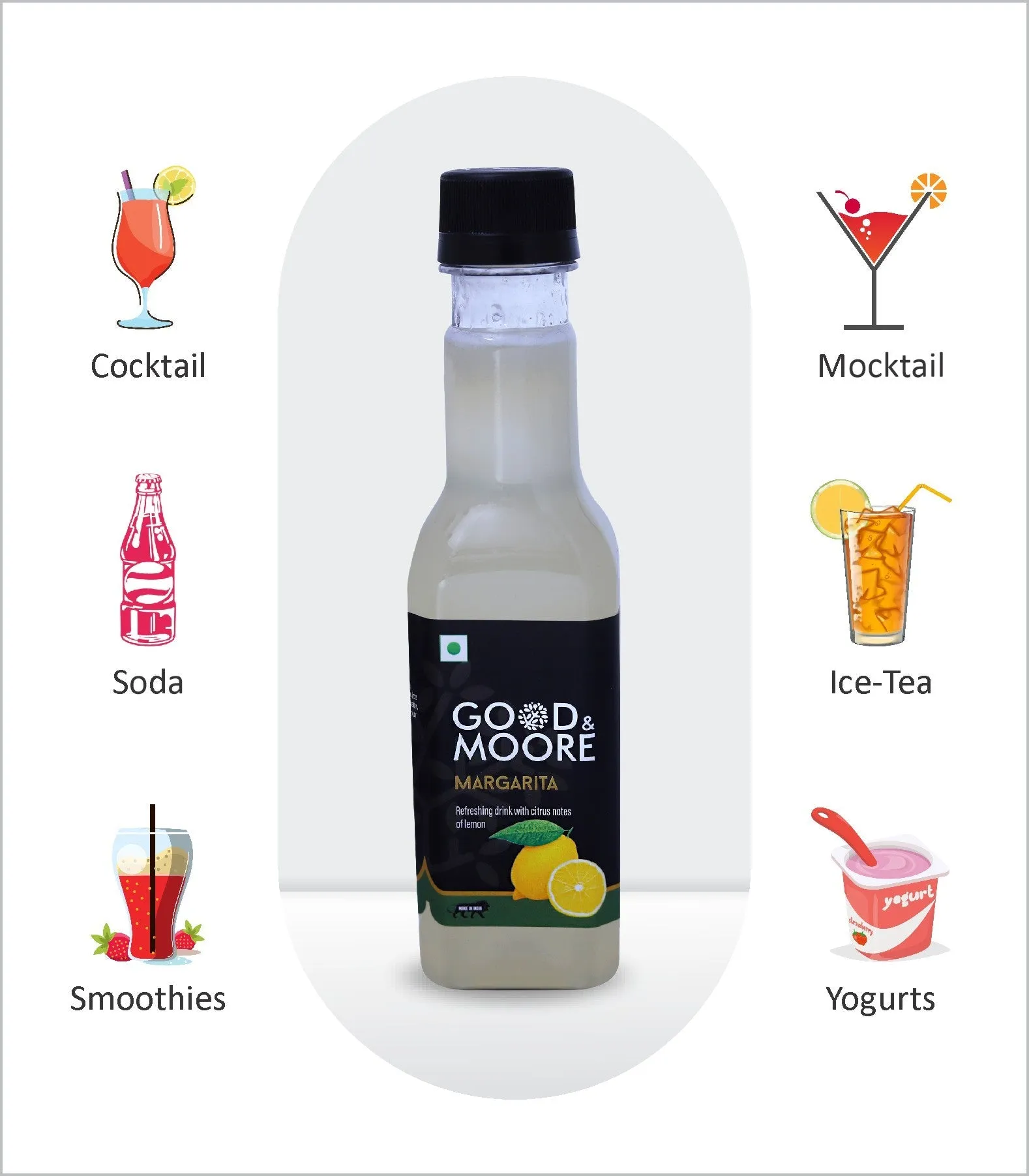 Good & Moore  Margarita Syrup | 250 ML | 750 ML