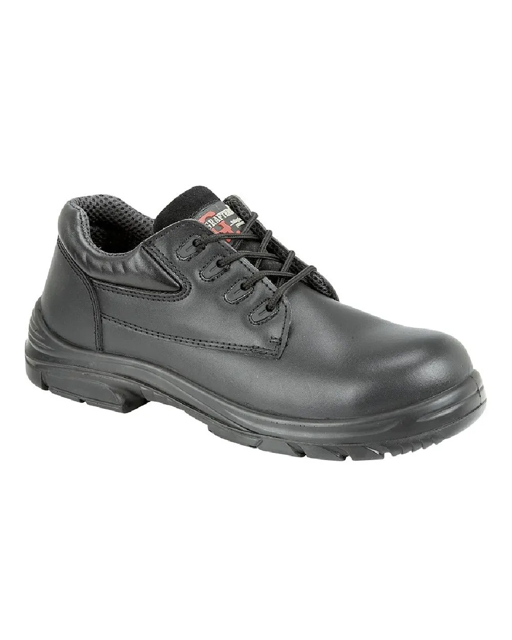 Grafters Super Wide EEEE Fitting 4 Eyelet Safety Shoes