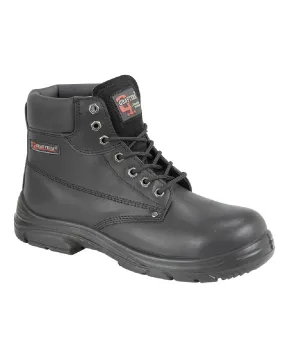 Grafters Super Wide EEEE Fitting 7 Eyelet Safety Boots