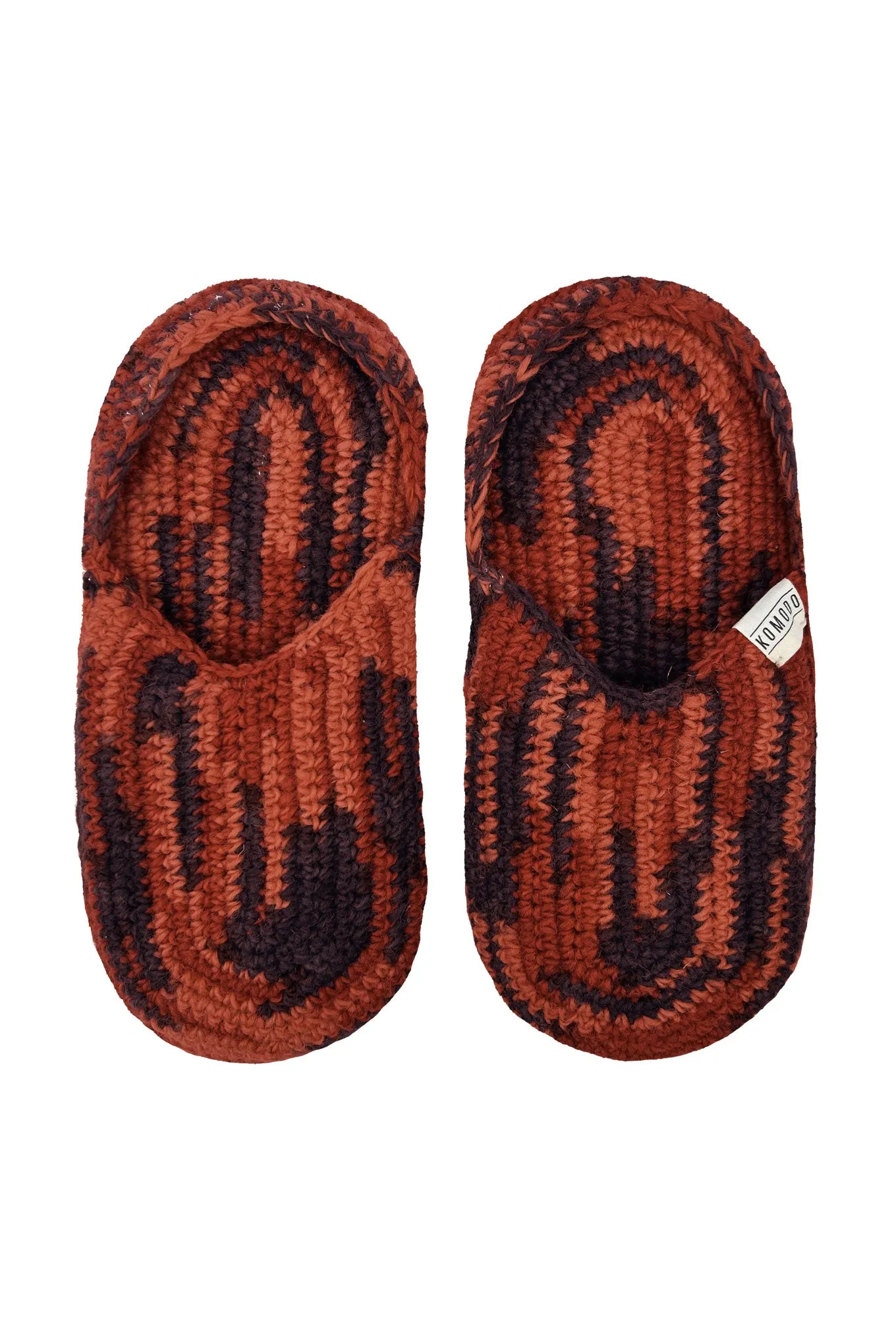 HIDE slippers space dye - Terracotta