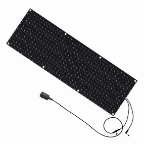 Juilsioa 5ft x 20in Snow Melting Mats Outdoors, Anti-Slip Heated Walkway Mats with Power Cord, Outdoor Snow Melting Mats for Stair Doorway