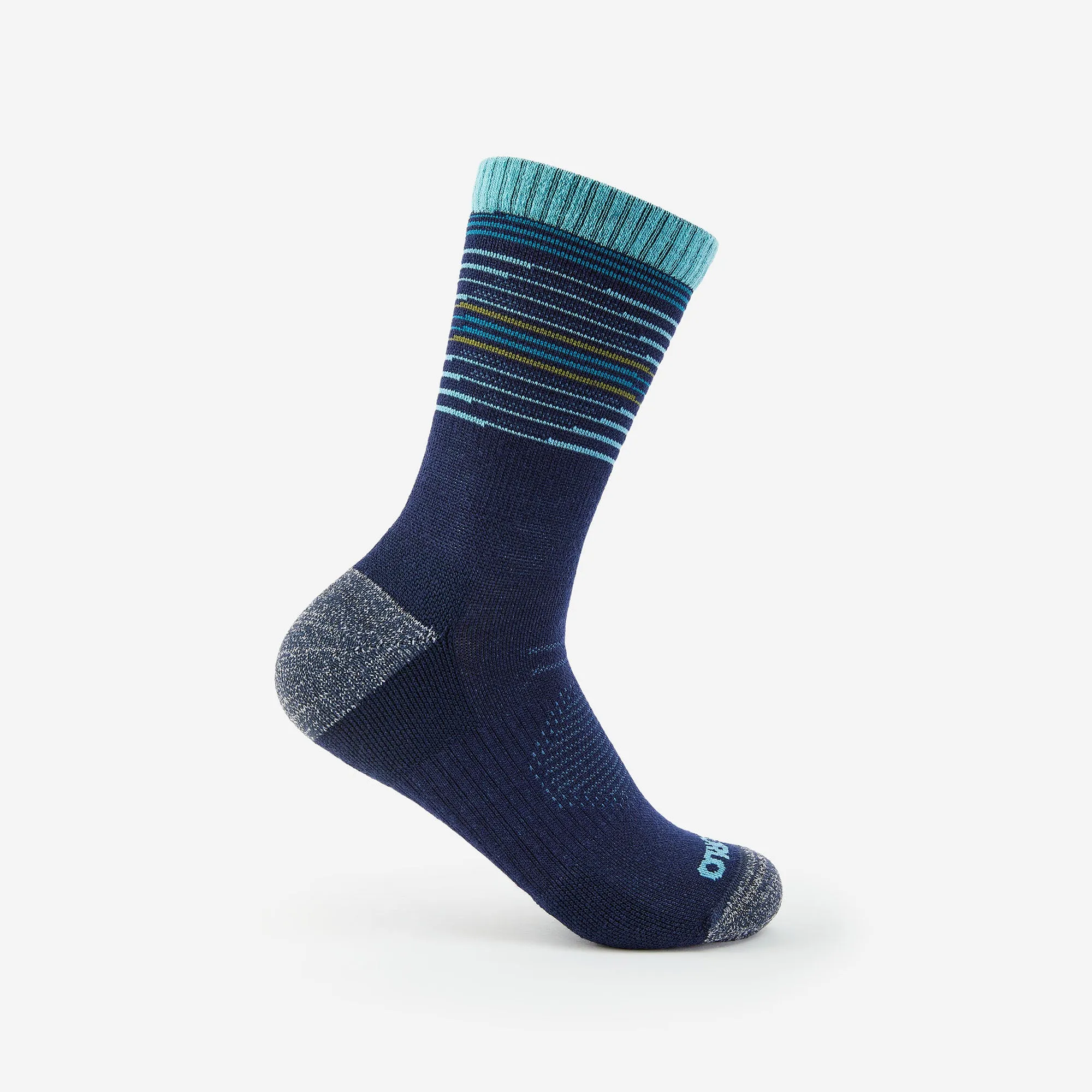 Light Cushion Mid Crew Casual Socks - Diamond | CMXF00