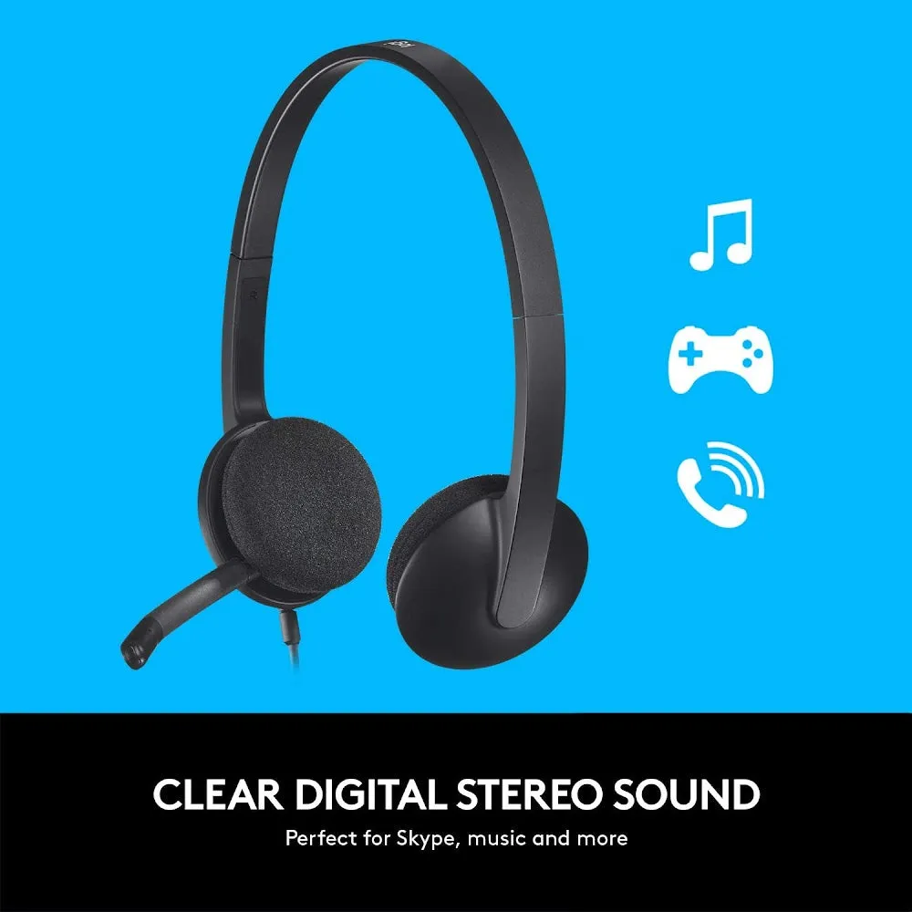 Logitech H340 USB Stereo Headset