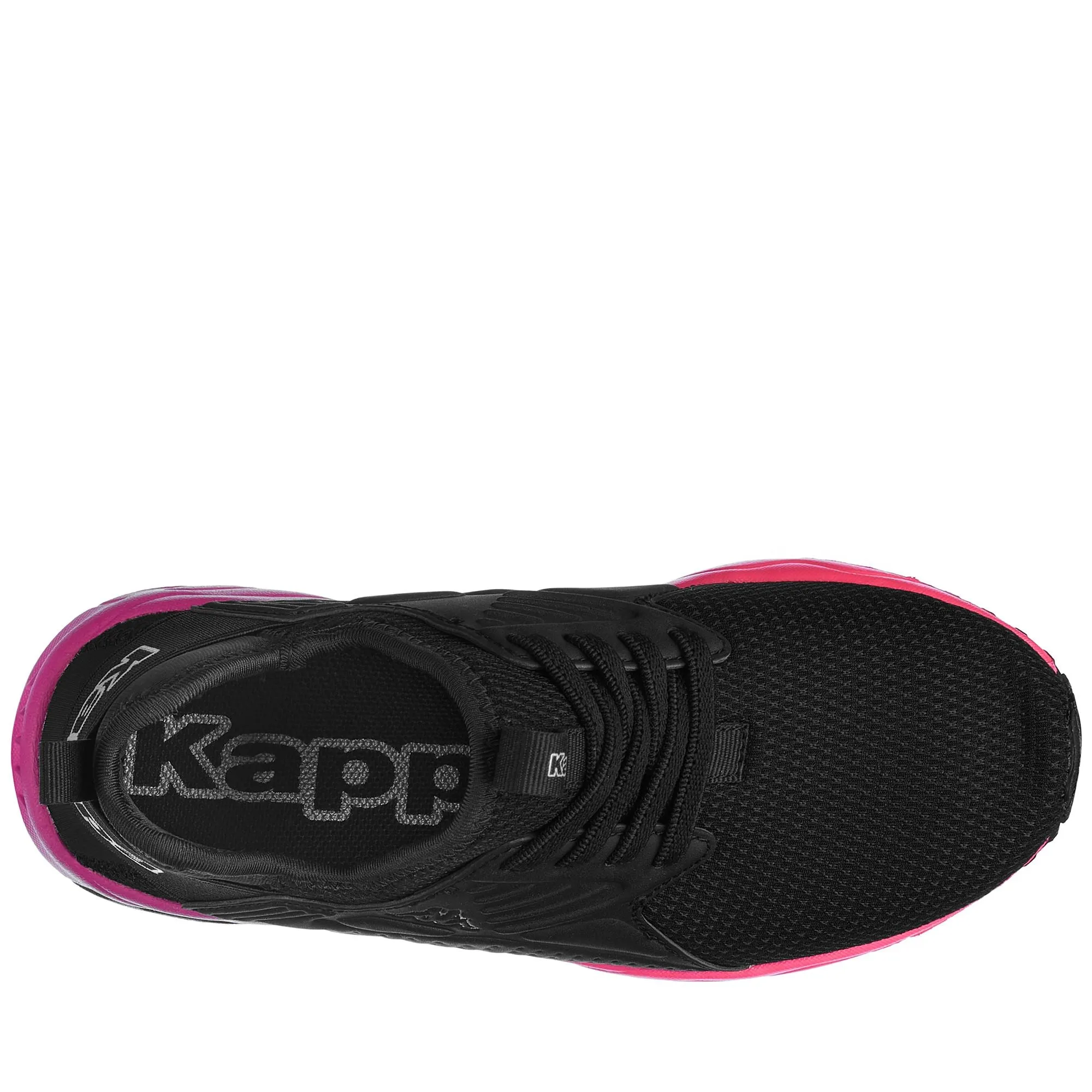 LOGO SANPUERTO EL KID - Sneakers - Low Cut - Kid unisex - BLACK-GREY SILVER-FUCHSIA