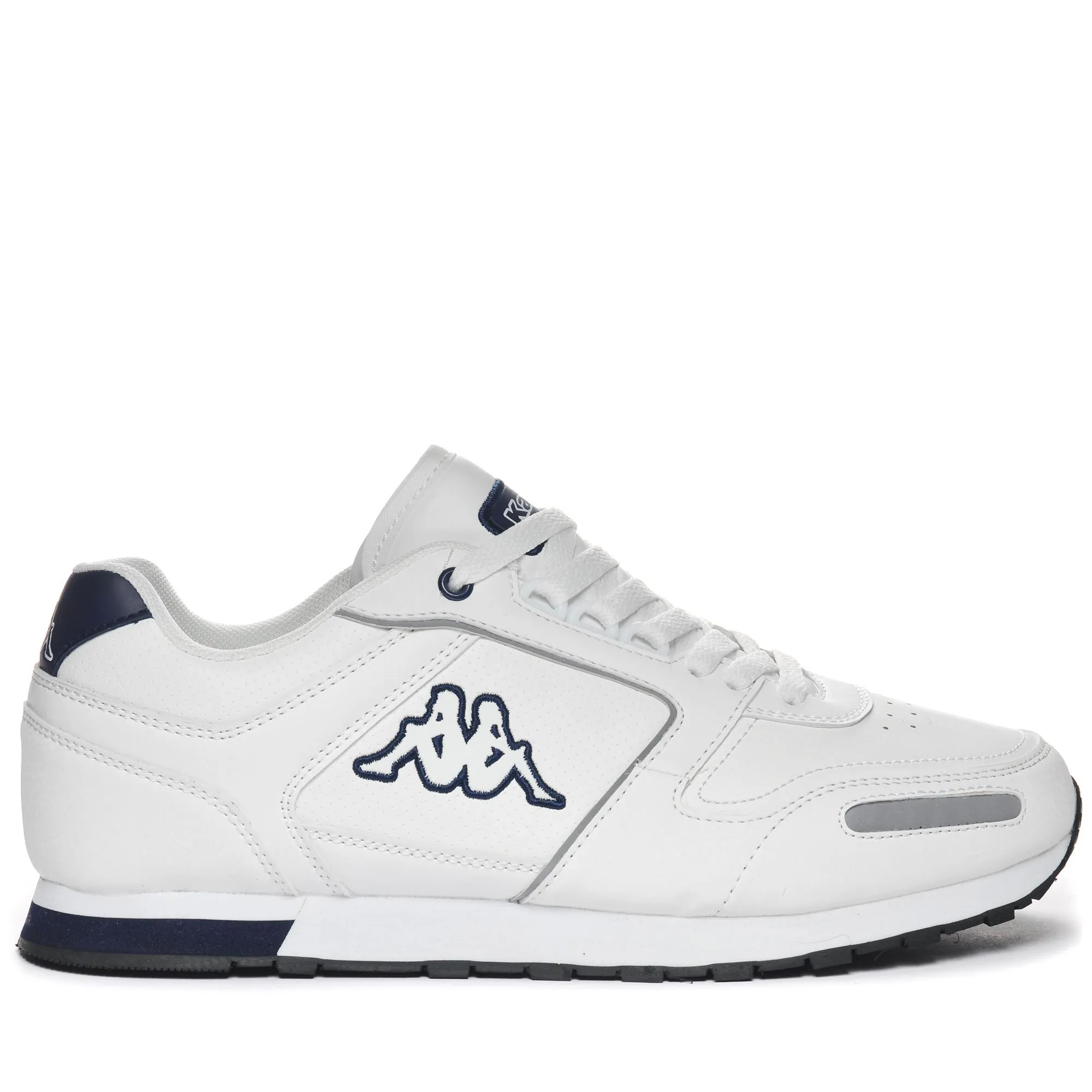 LOGO VOGHERA 5 - Sneakers - Low Cut - Unisex - WHITE-BLUE NAVY