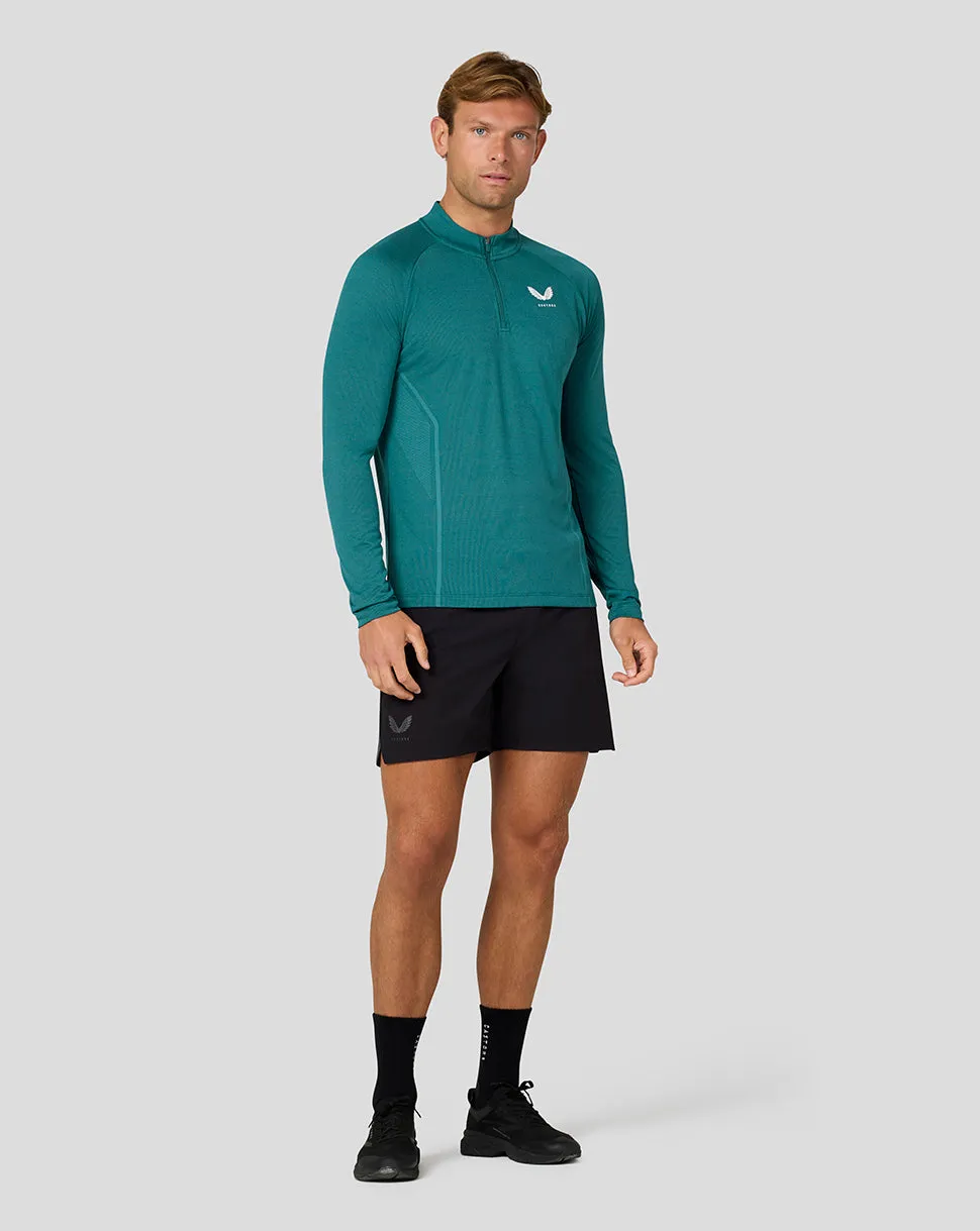 Men’s Apex Knit Quarter Zip – Aqua