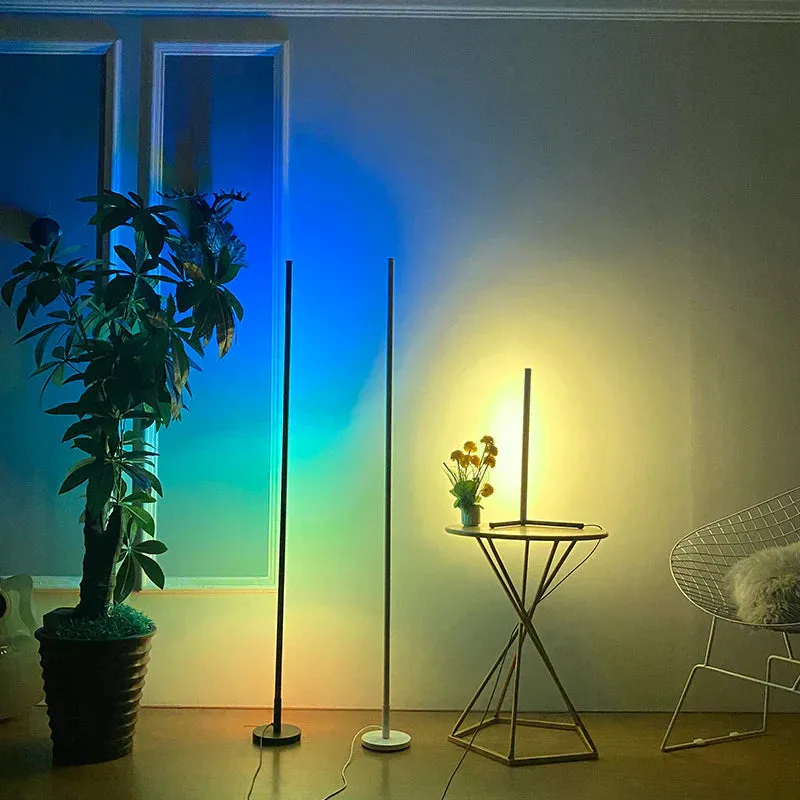 Modern Audio Sync LED Floor Corner Standing Light