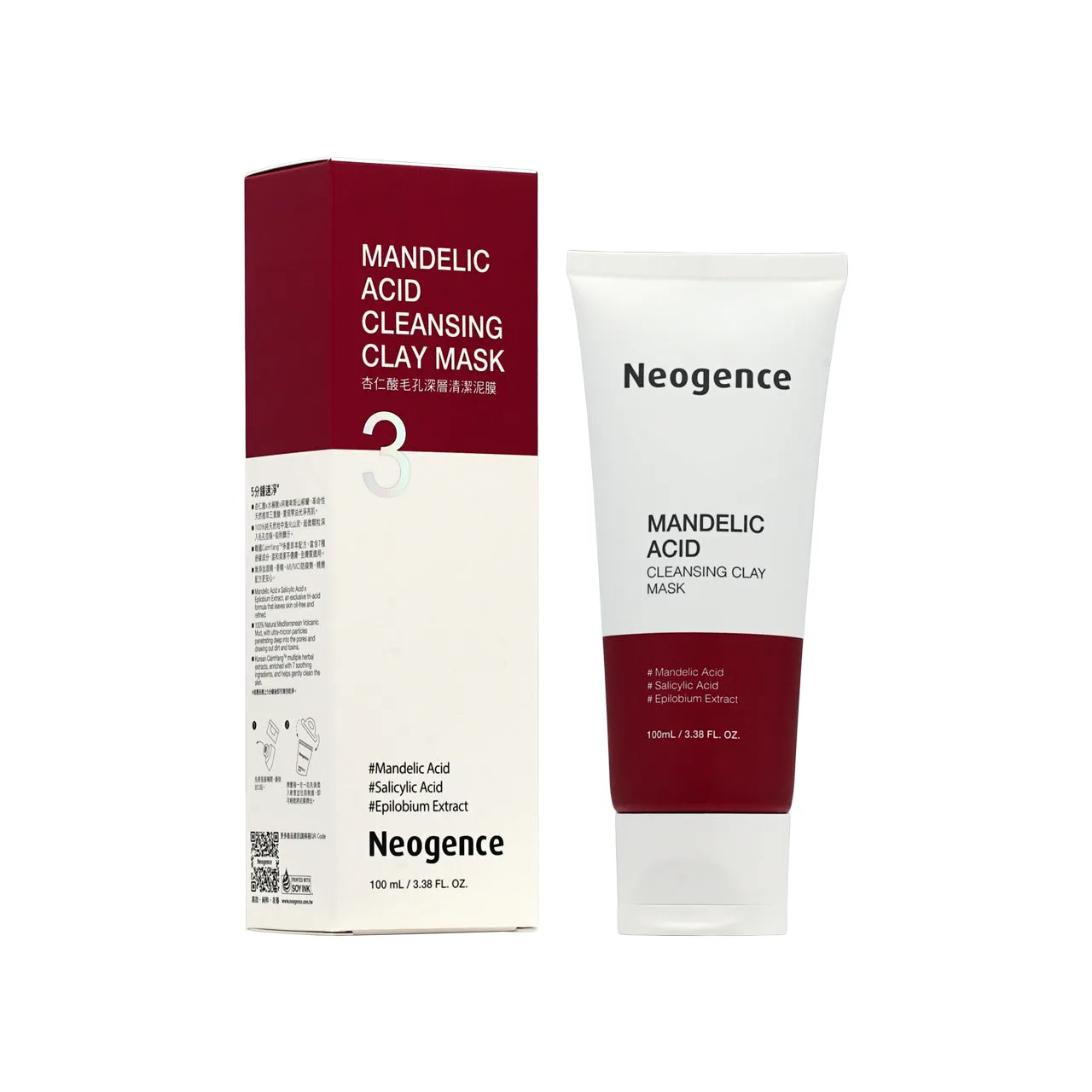 Neogence Mandelic Acid Cleansing Clay 100ml