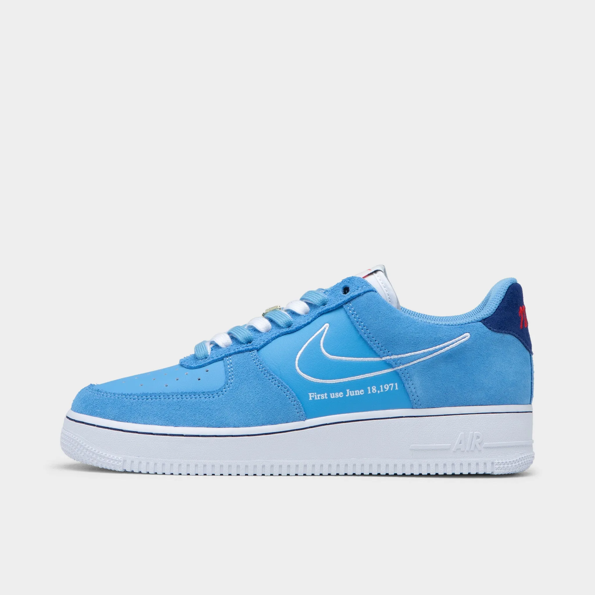 Nike Air Force 1 '07 LV8 Blue / White - Royal Blue