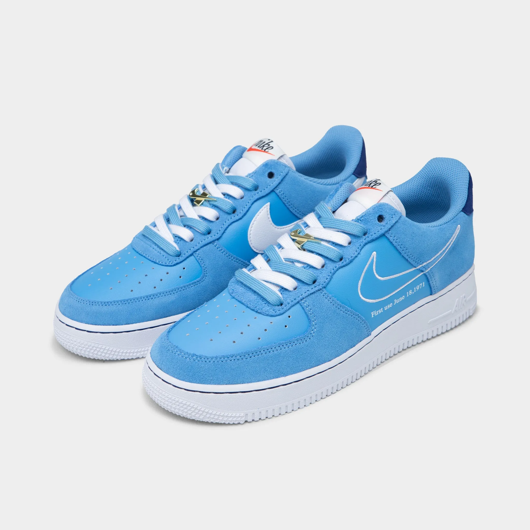 Nike Air Force 1 '07 LV8 Blue / White - Royal Blue