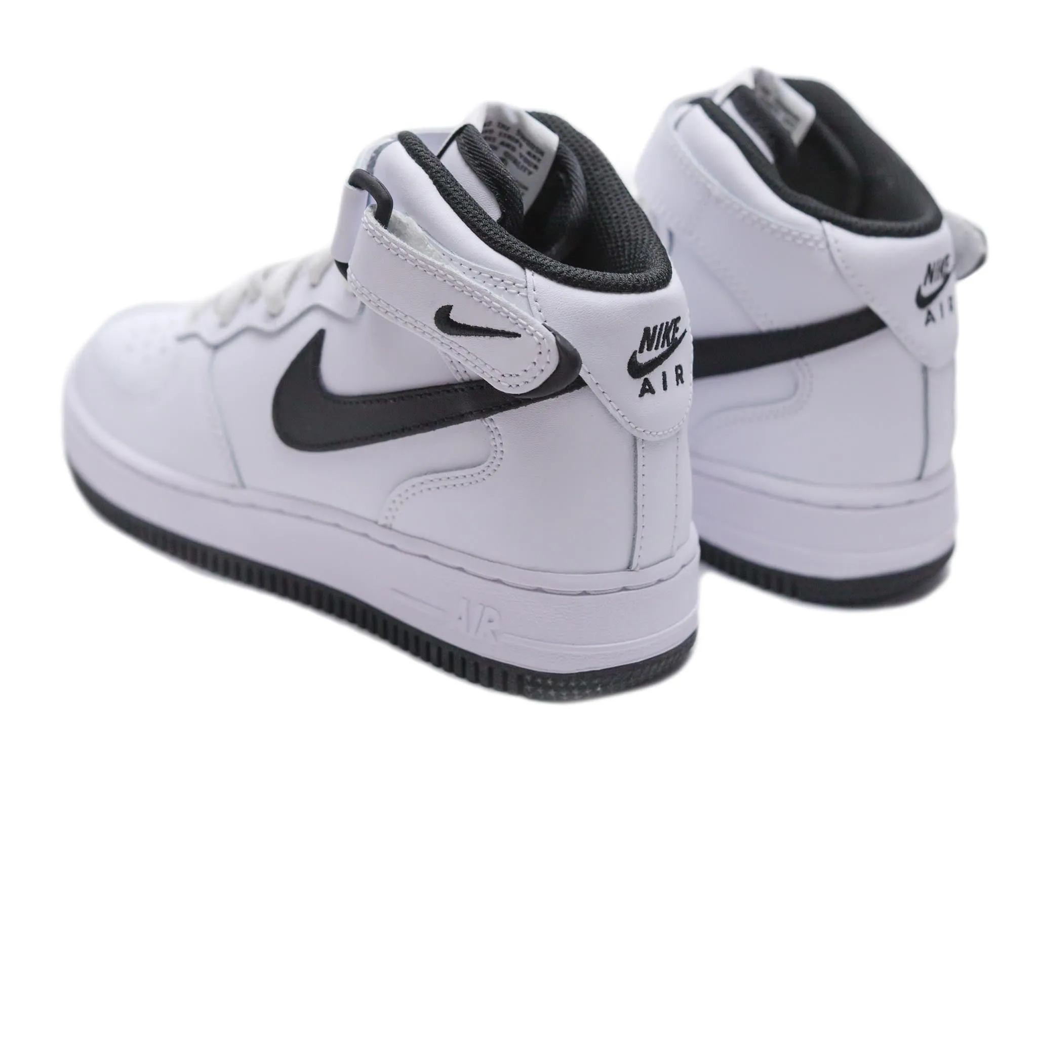 Nike Air Force 1 Mid (GS) 'White/Black'