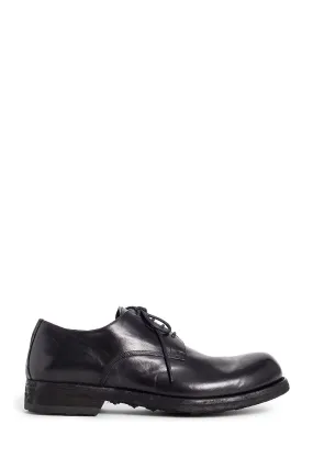 OFFICINE CREATIVE MAN BLACK LOAFERS & FLATS