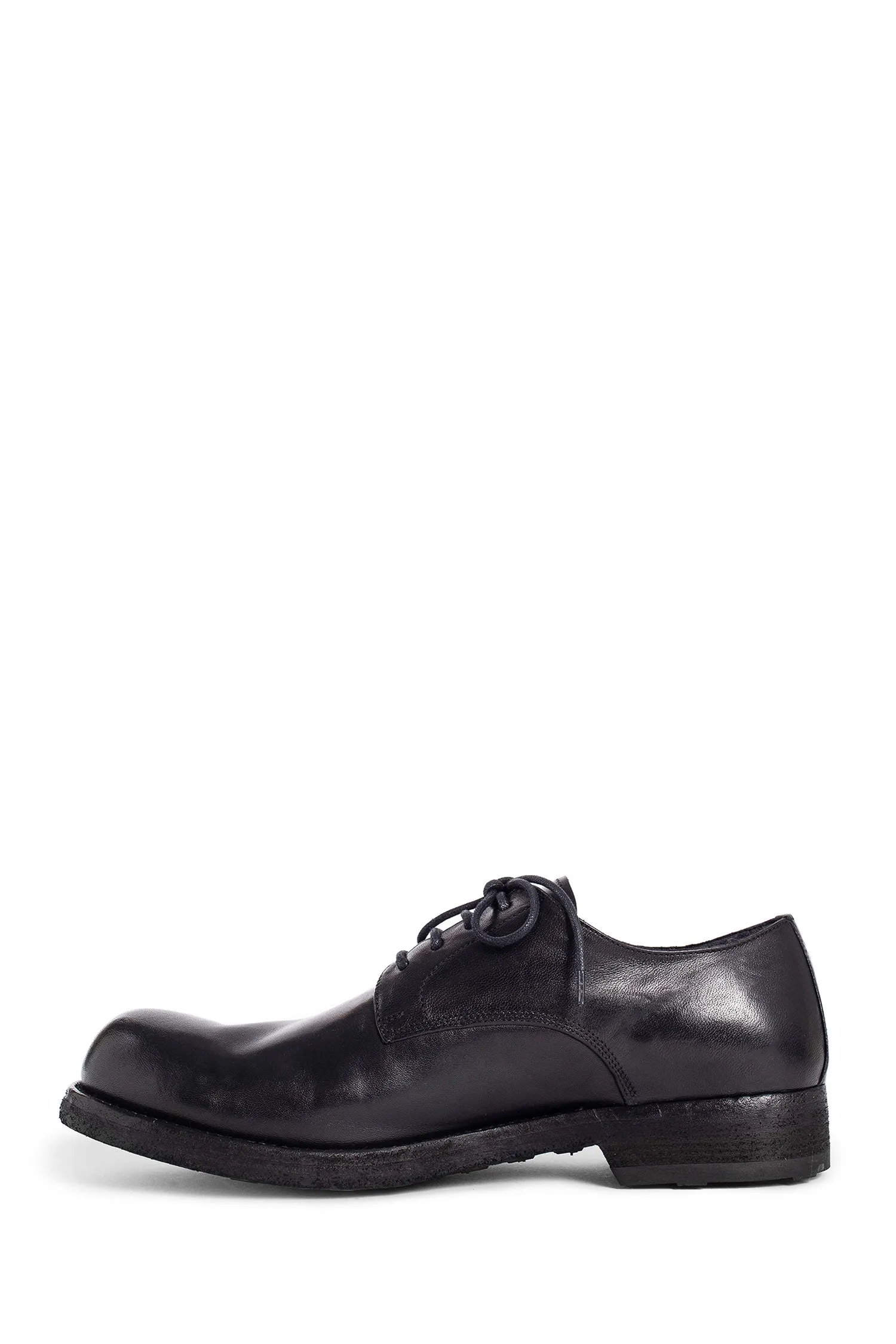 OFFICINE CREATIVE MAN BLACK LOAFERS & FLATS