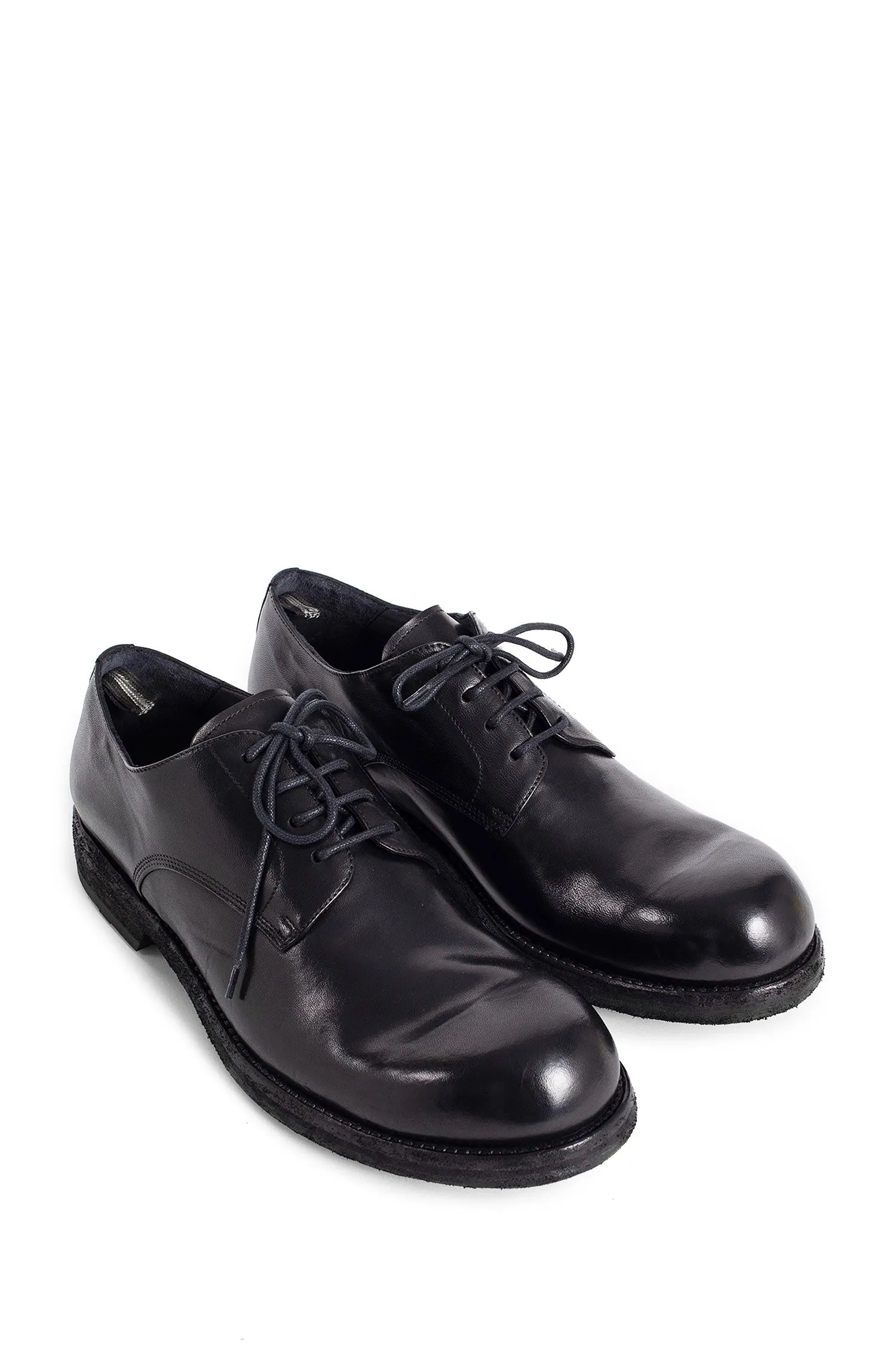 OFFICINE CREATIVE MAN BLACK LOAFERS & FLATS